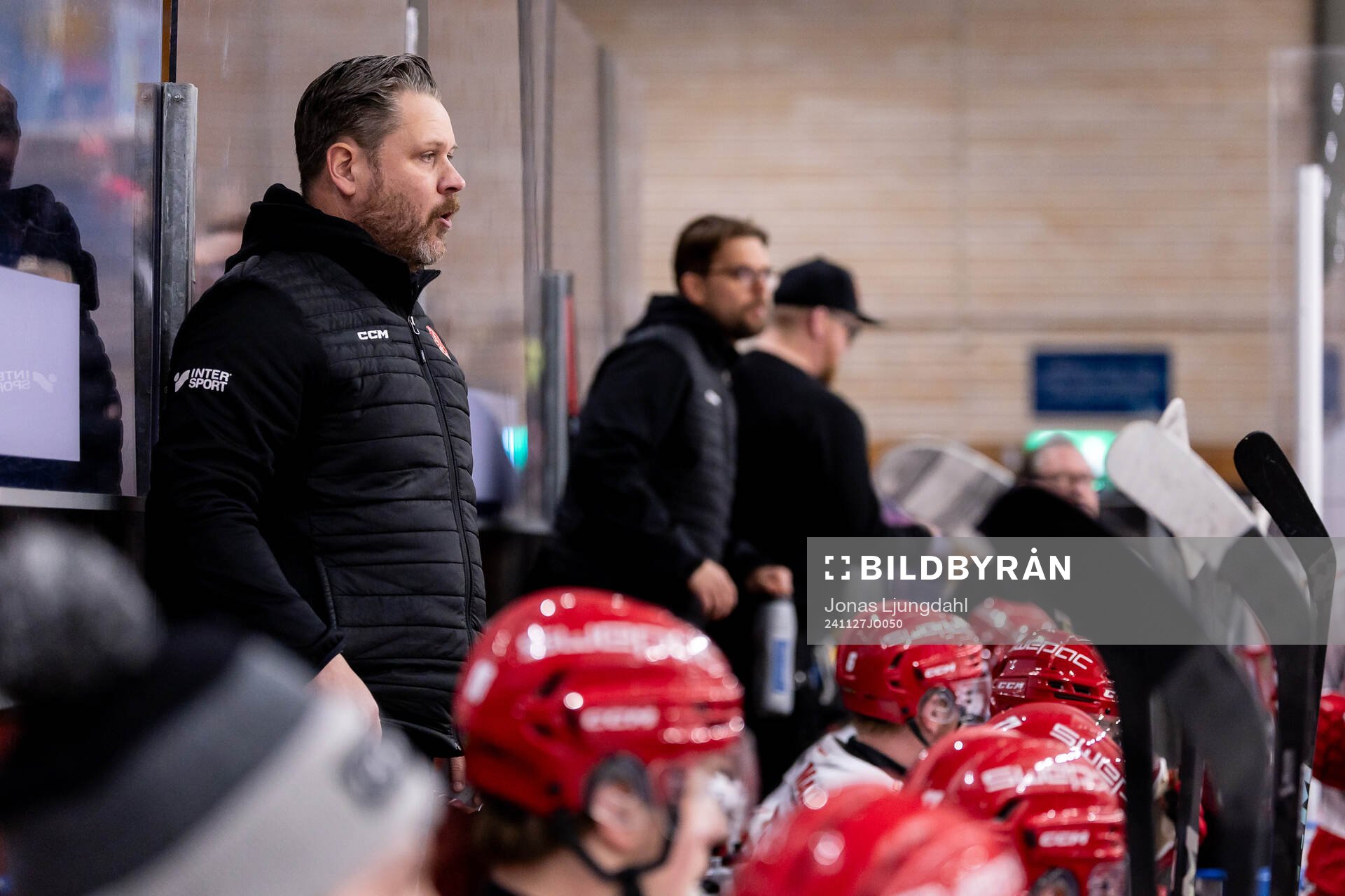 Troja/Ljungbys tränare Jens Gustafsson