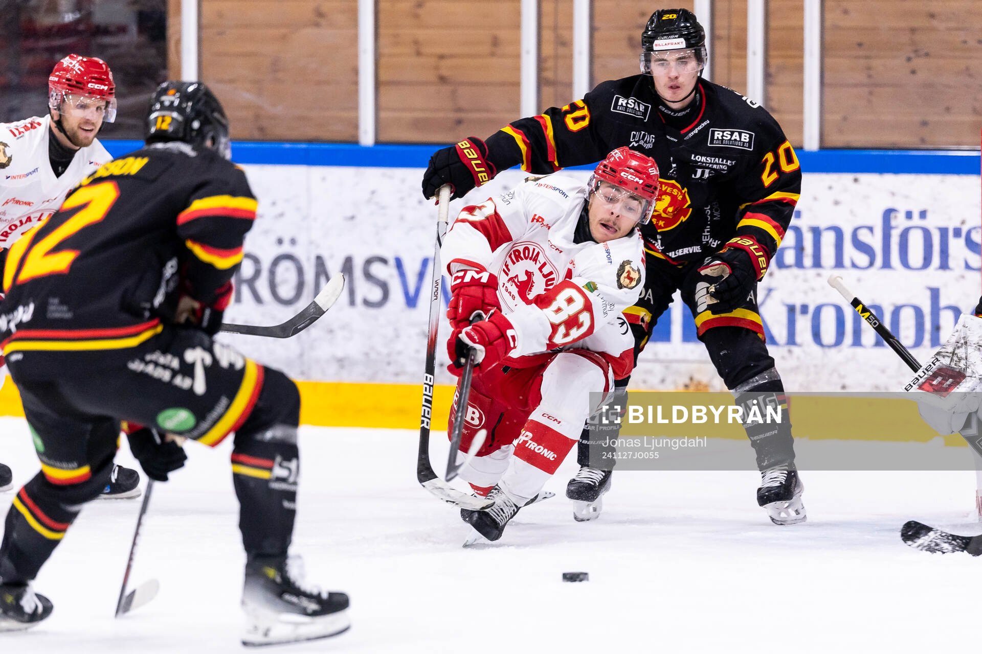 Alvesta SKs Rasmus Åkerblad och Troja/Ljungbys Jonathan