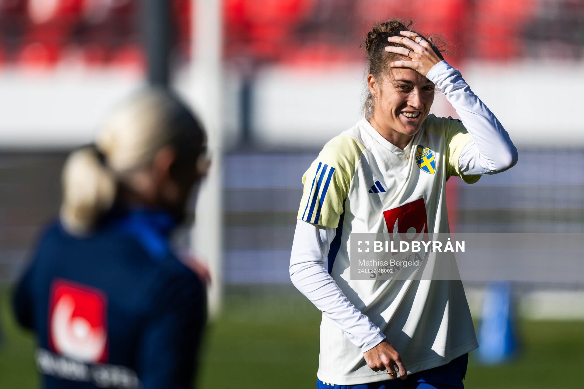 Filippa Angeldahl of the Swedish women's national football