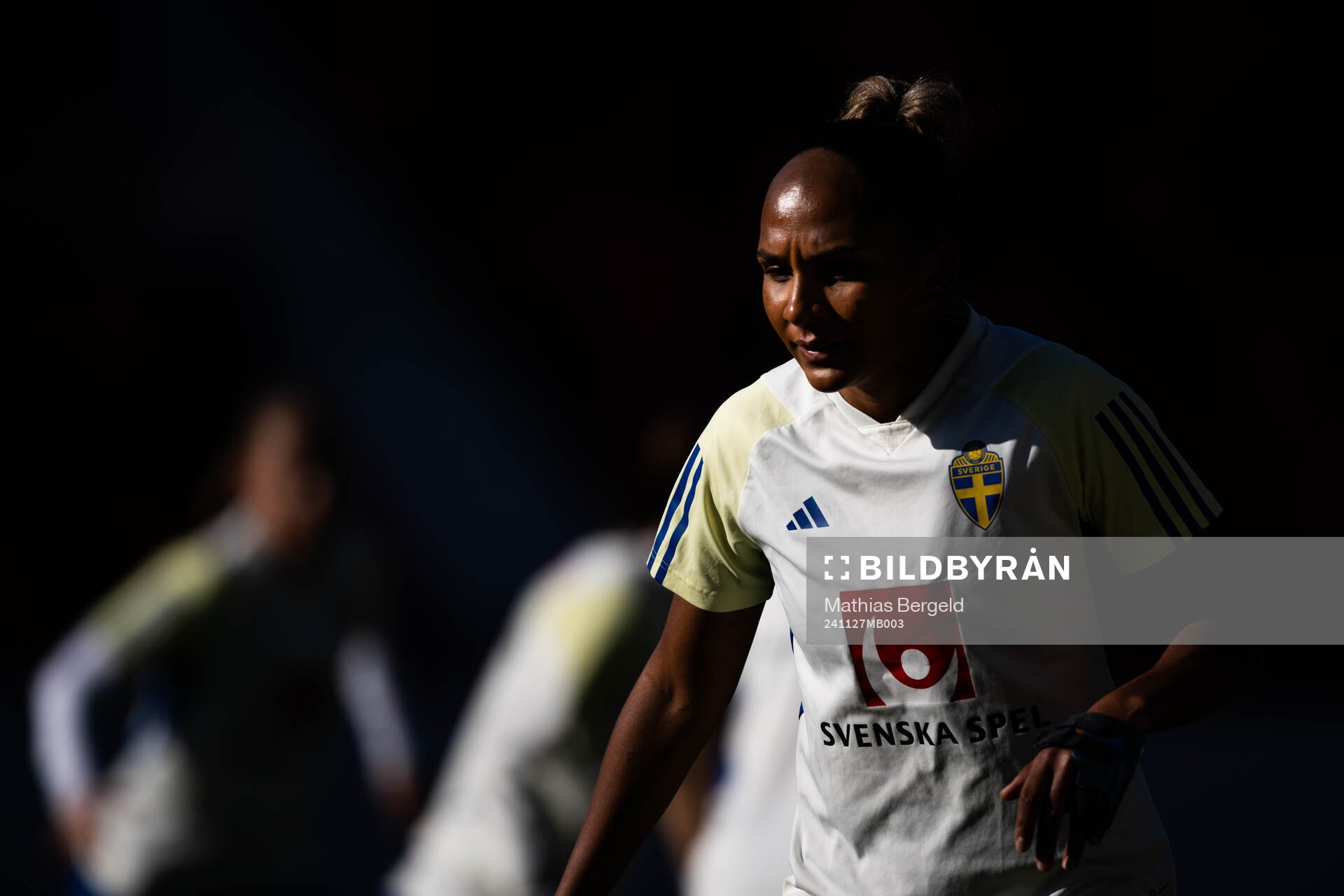 Madelen Janogy of the Swedish women's national football team