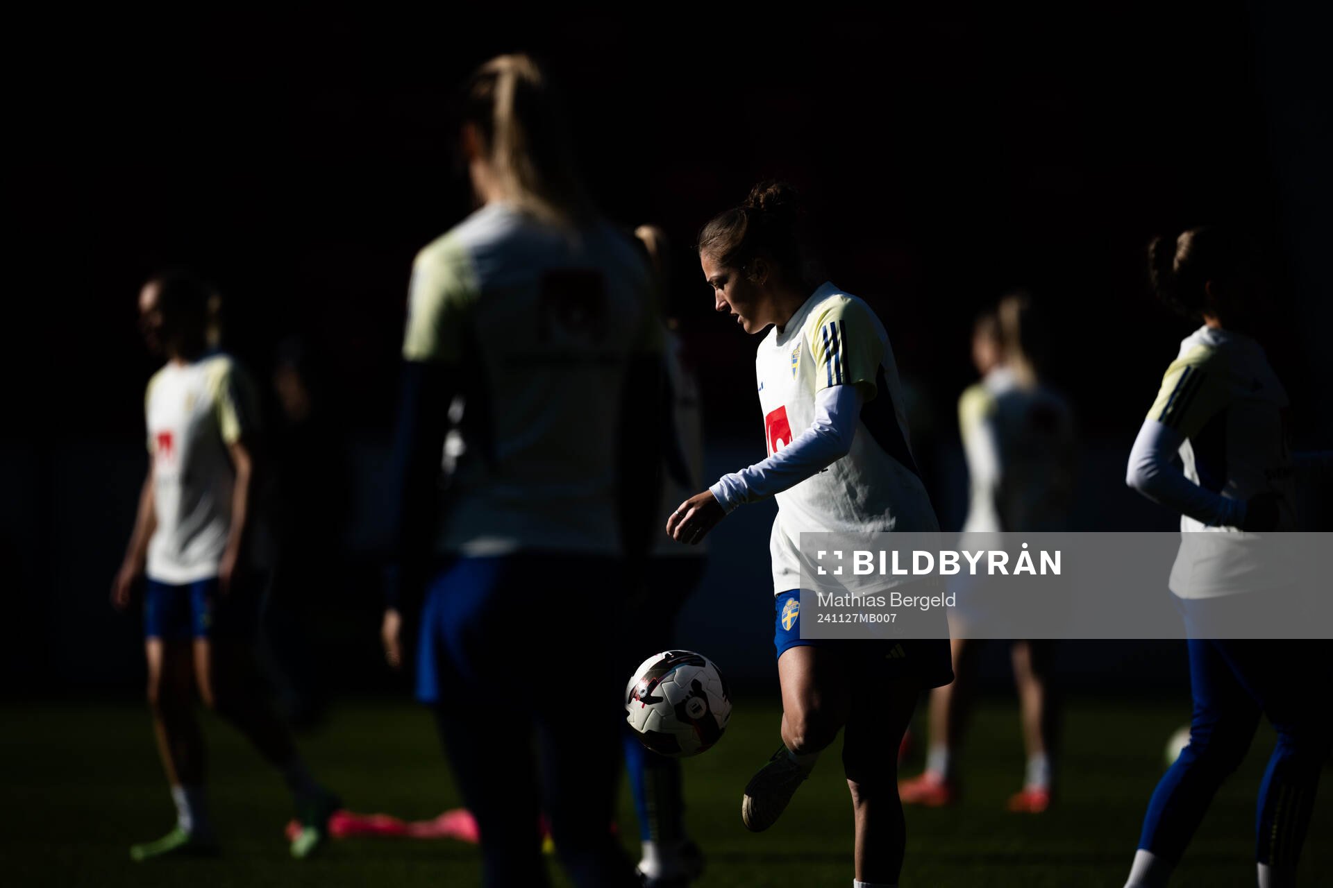 Filippa Angeldahl of the Swedish women's national football