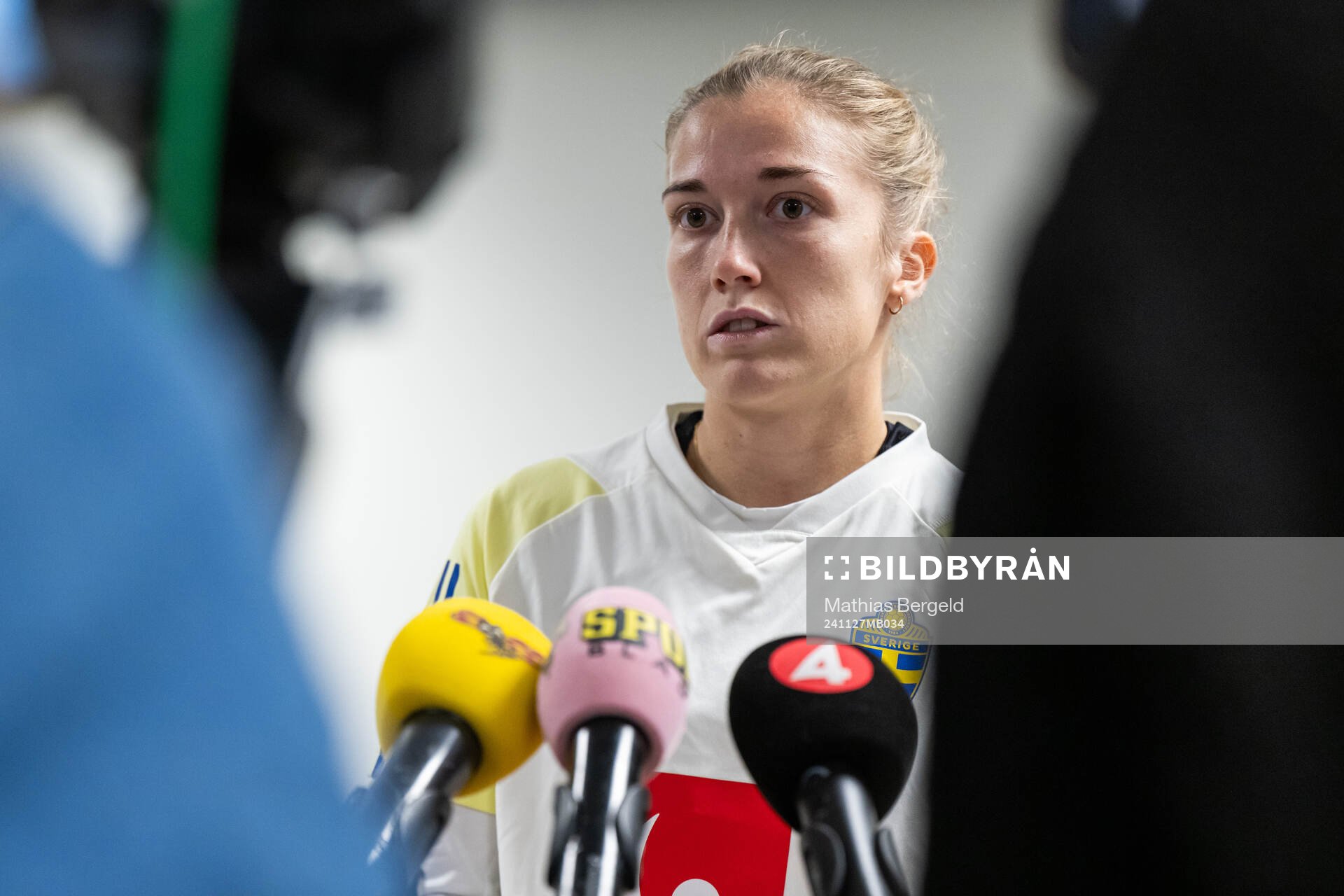 Filippa Angeldahl of the Swedish women's national football
