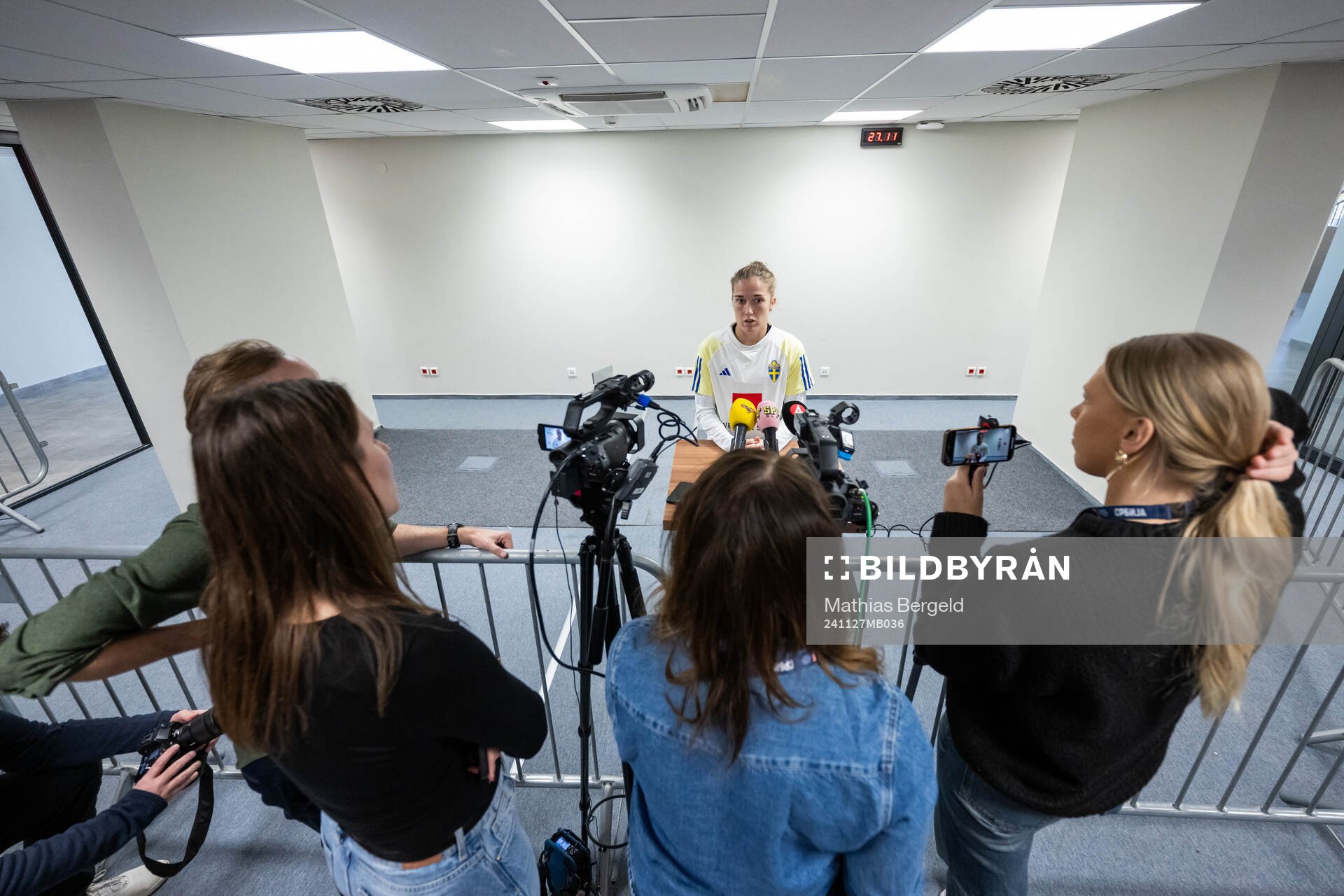Filippa Angeldahl of the Swedish women's national football