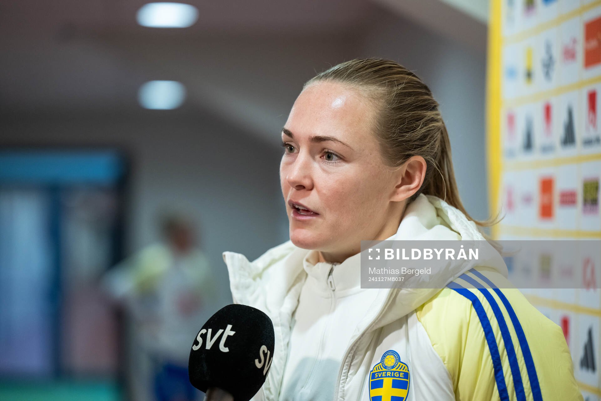 Magdalena Eriksson of the Swedish women's national football
