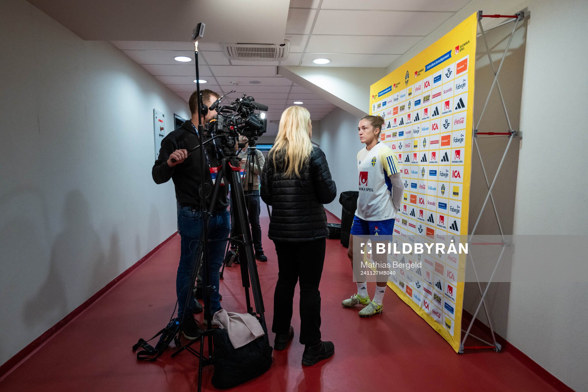 Filippa Angeldahl of the Swedish women's national football