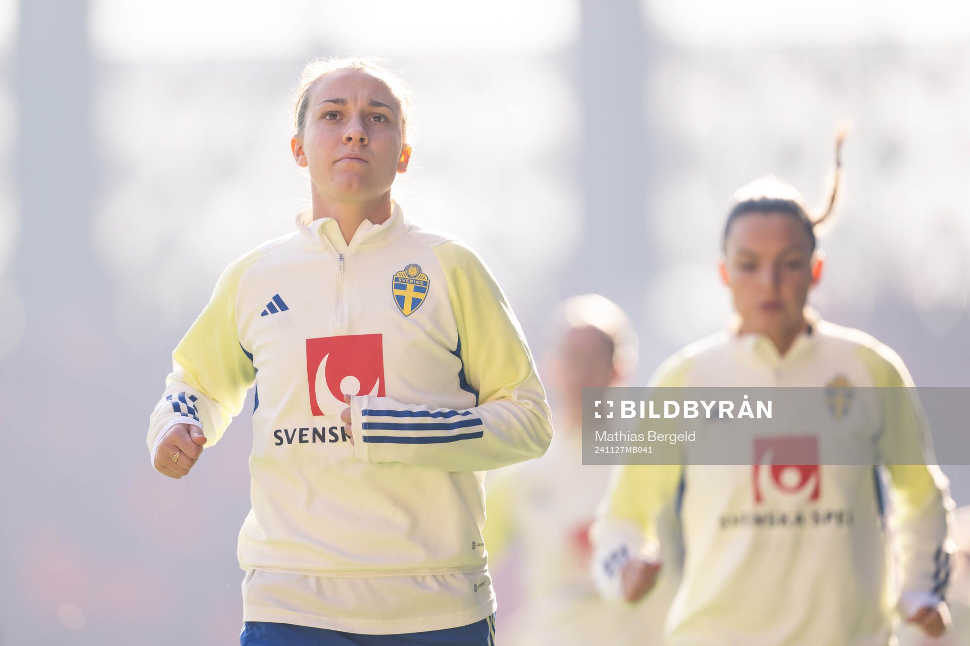 Julia Zigiotti Olme of the Swedish women's national