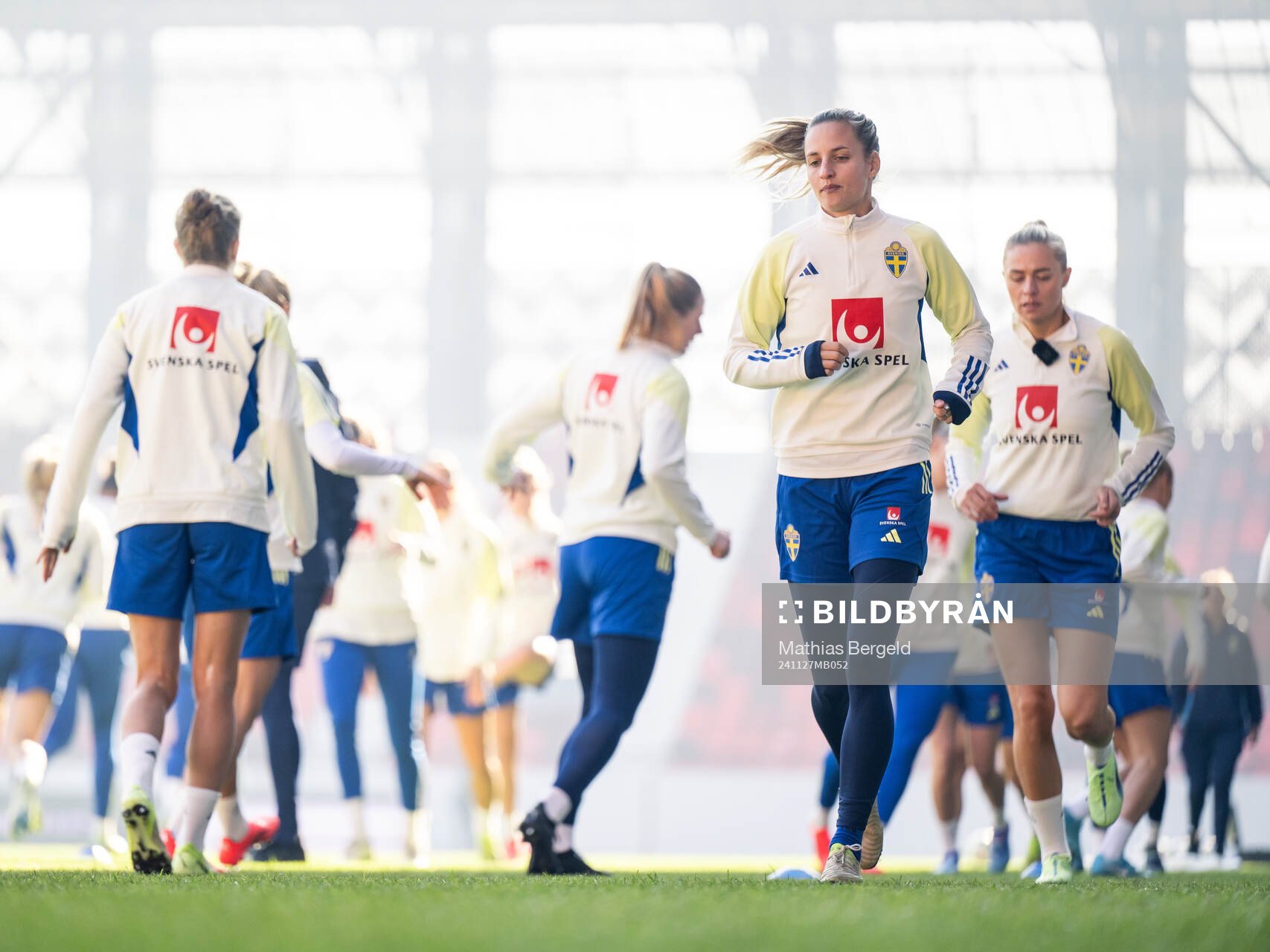 Nathalie Björn of the Swedish women's national football