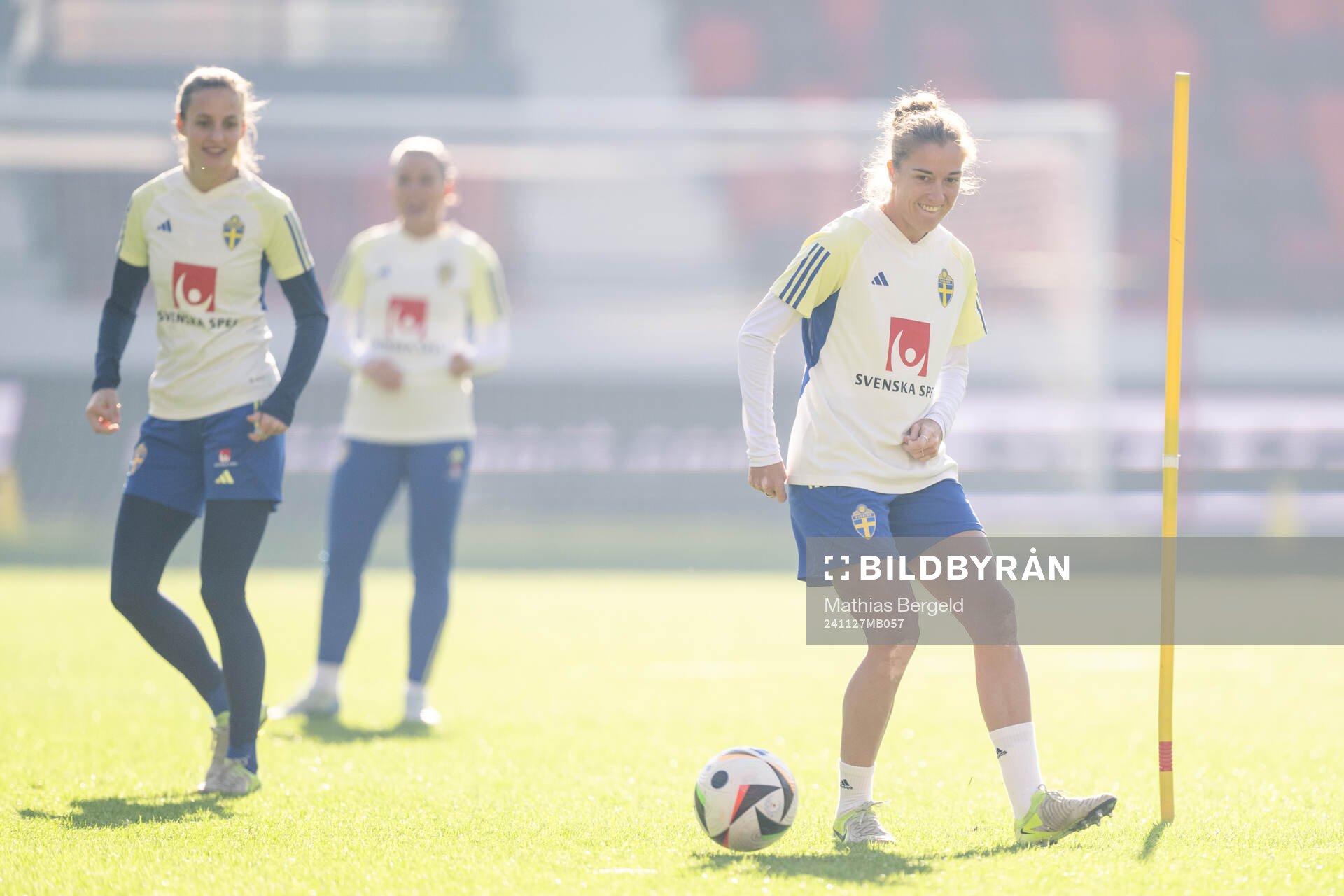 Filippa Angeldahl of the Swedish women's national football