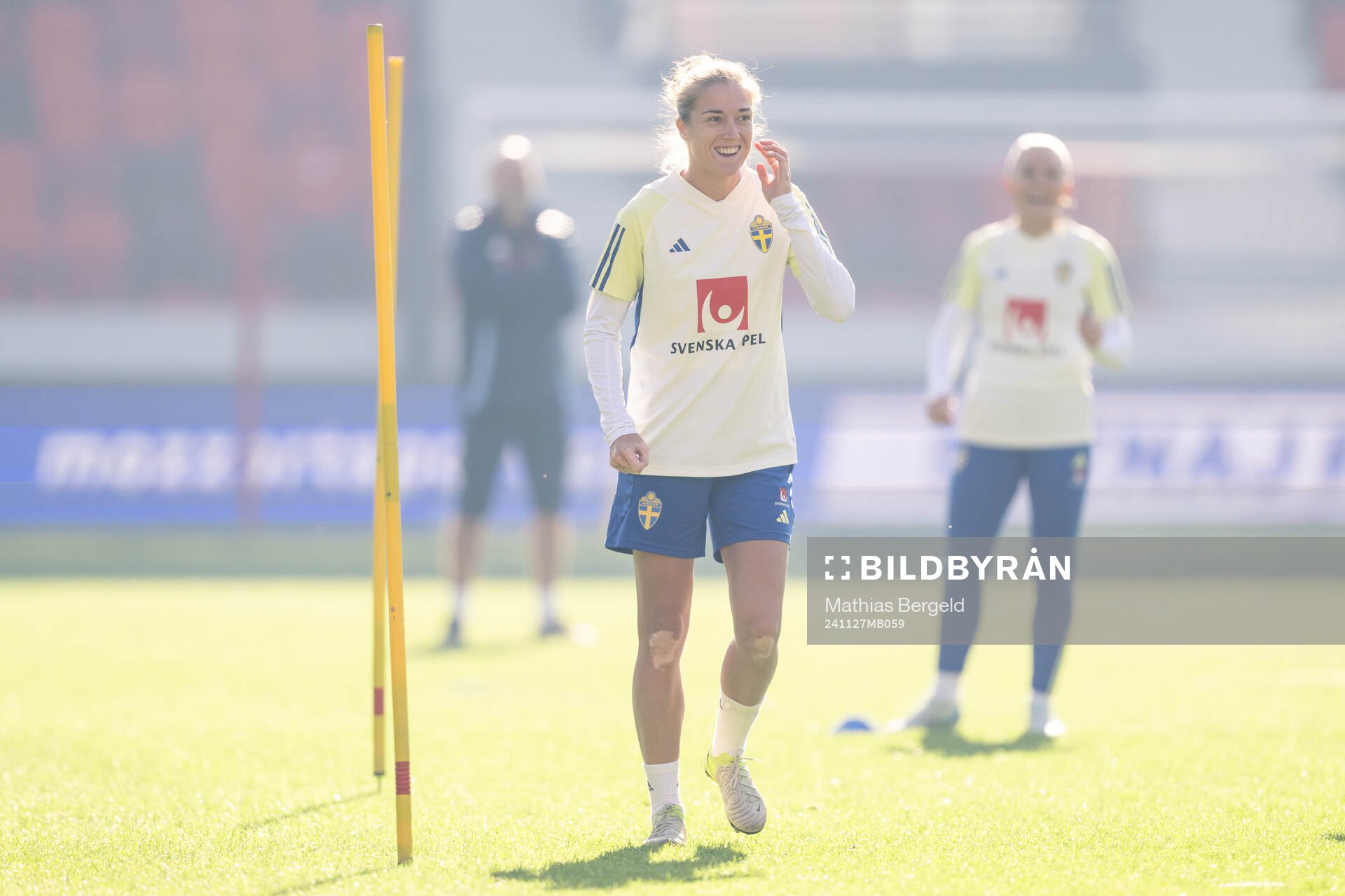 Filippa Angeldahl of the Swedish women's national football