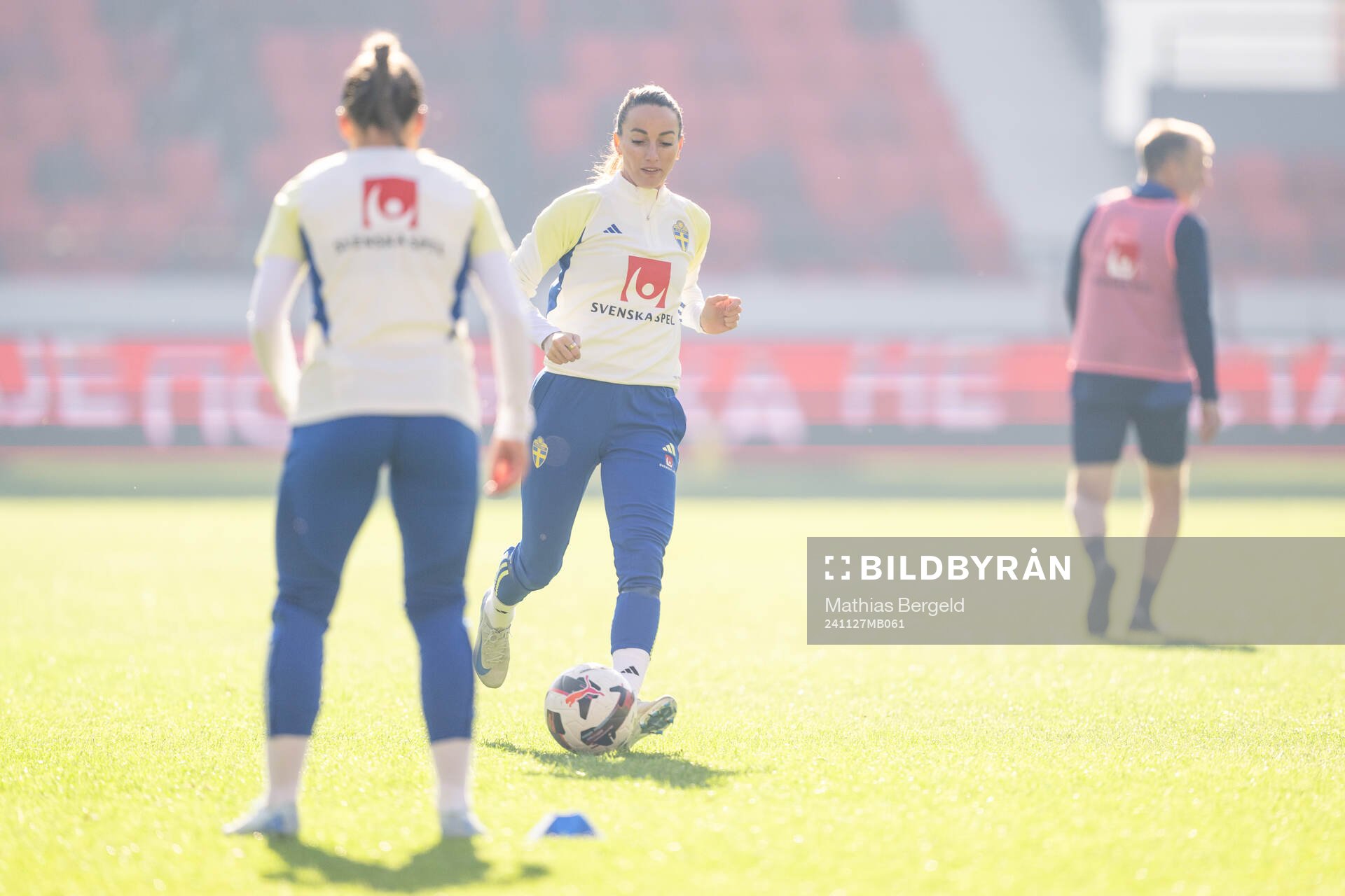 Kosovare Asllani of the Swedish women's national football