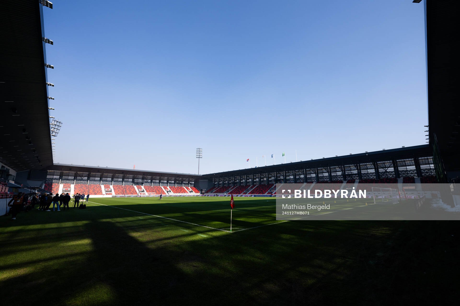 Interior view of Stadion Dubocica