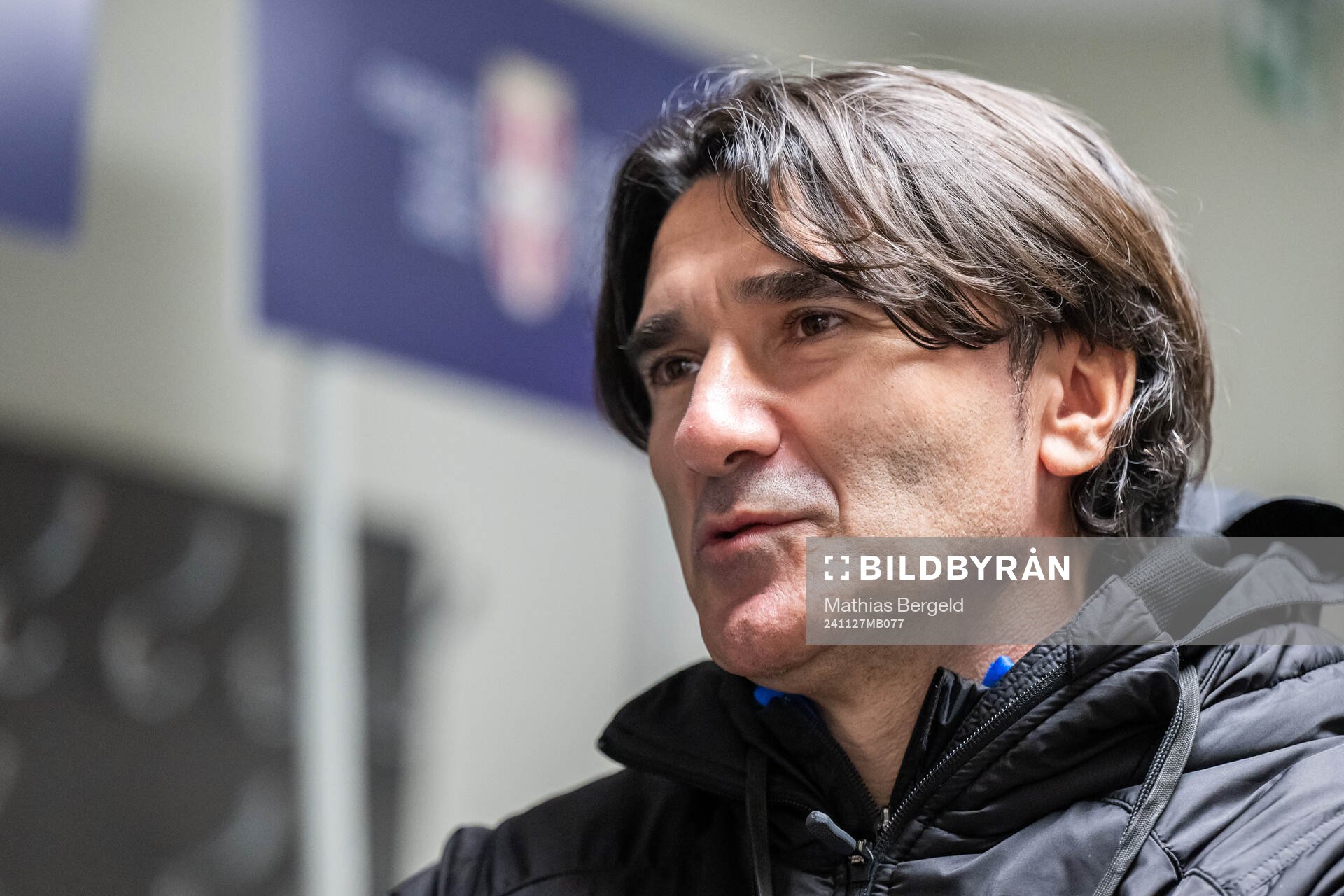 Head coach Dragisa Zecevic of the Serbian women's national
