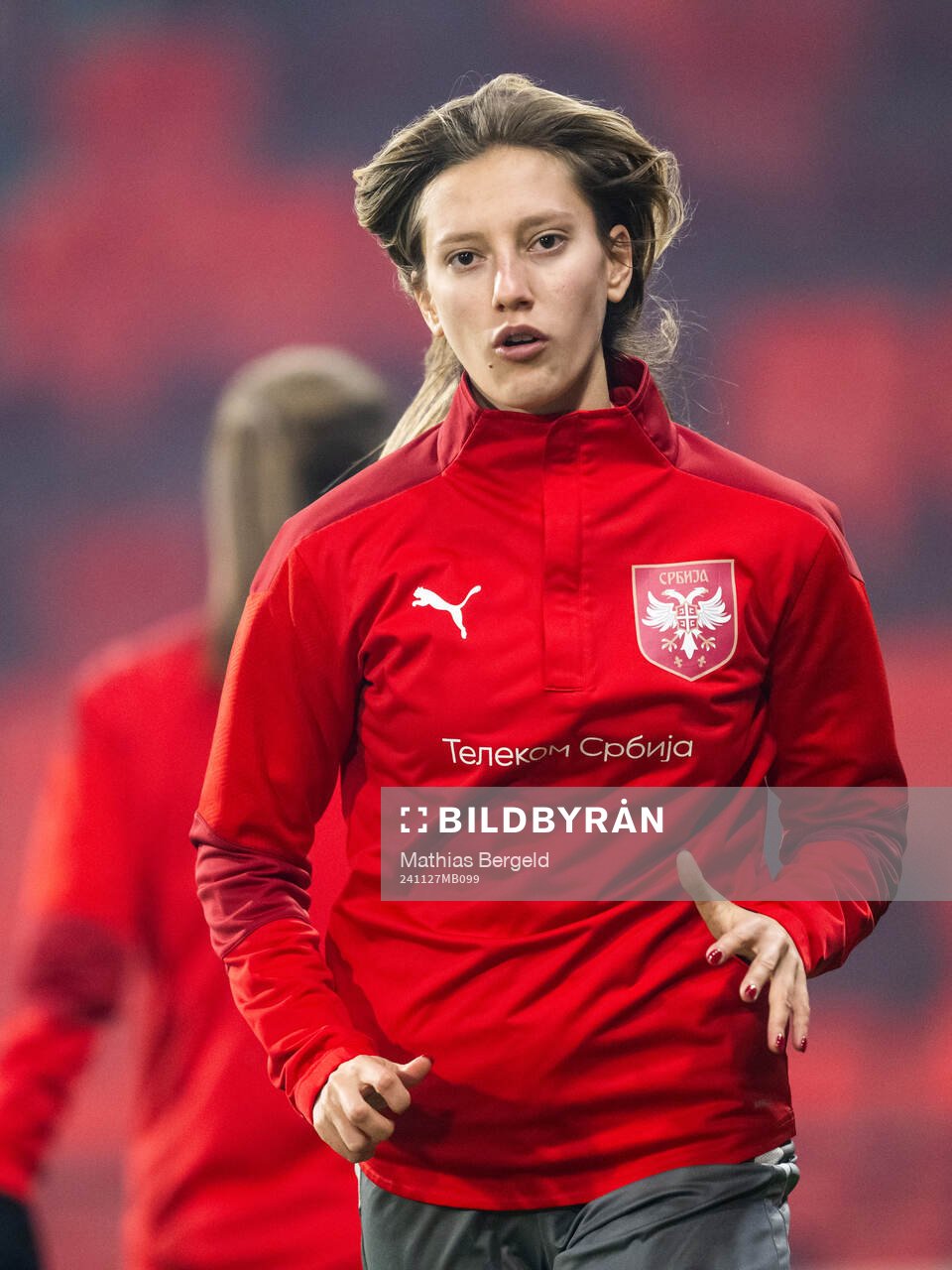 Sofija Sremcevic of the Serbian women's national football
