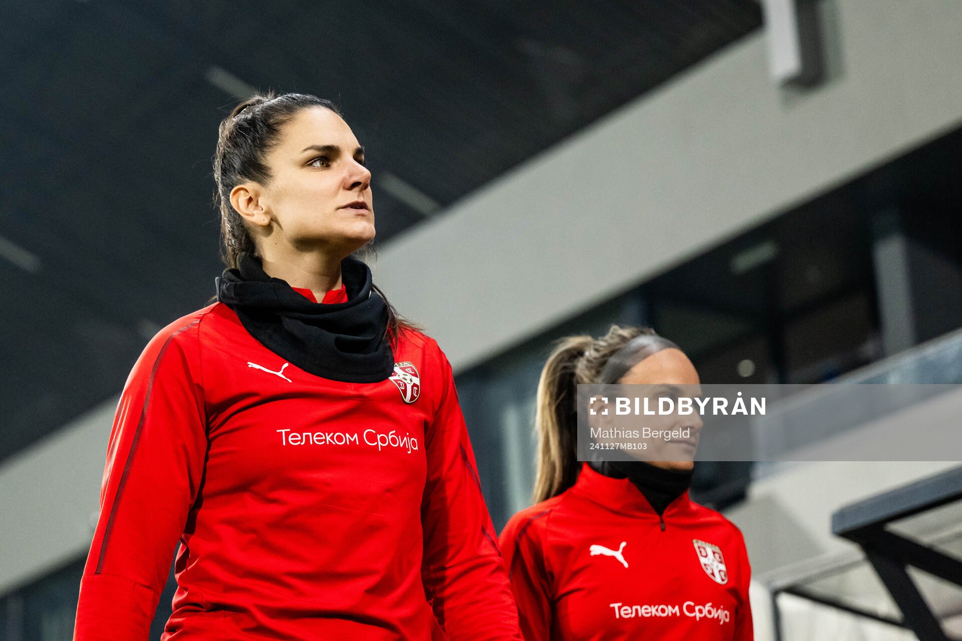 Jovana Damnjanovic of the Serbian women's national football