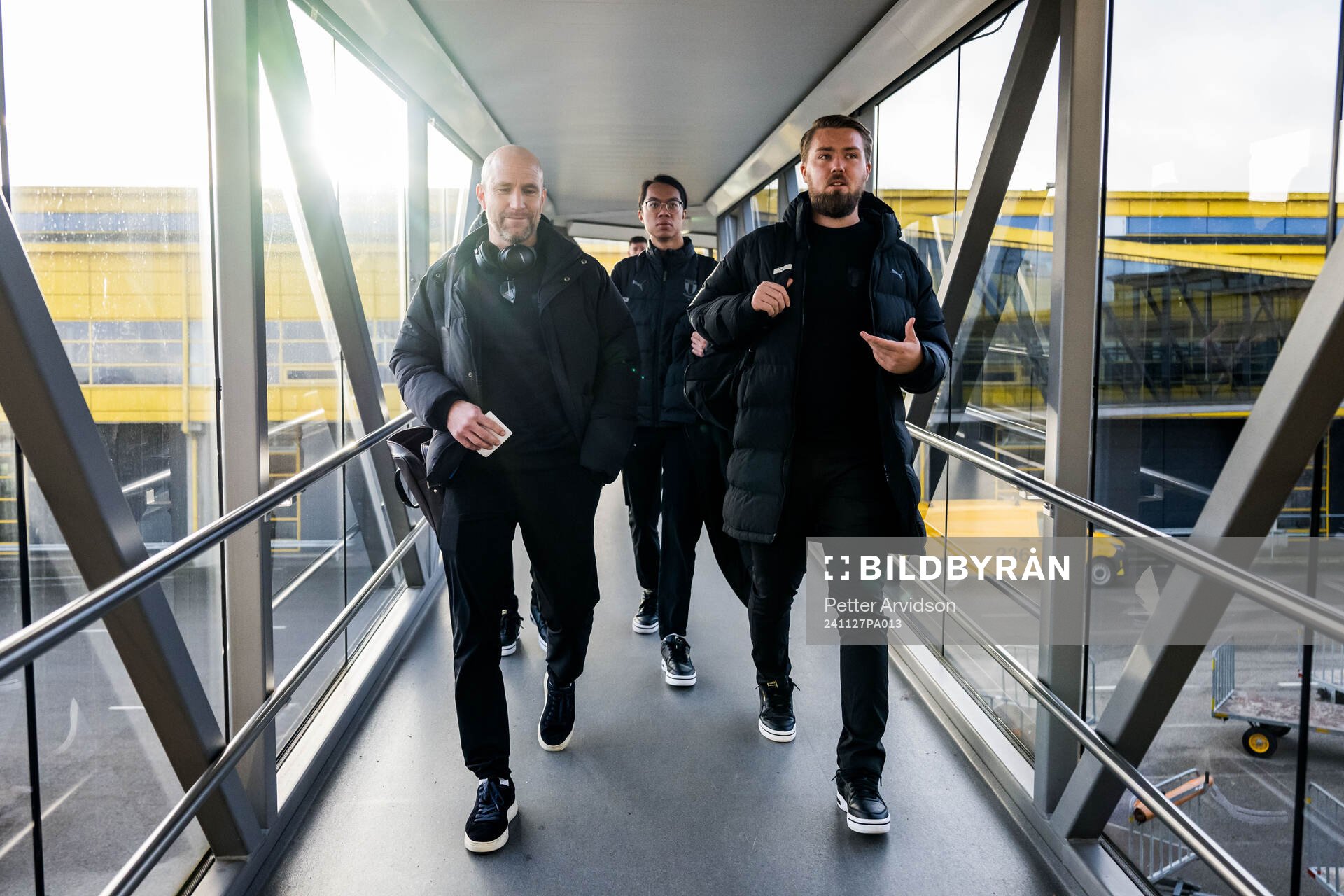 Head coach Henrik Rydström and Assistant coach Theodor