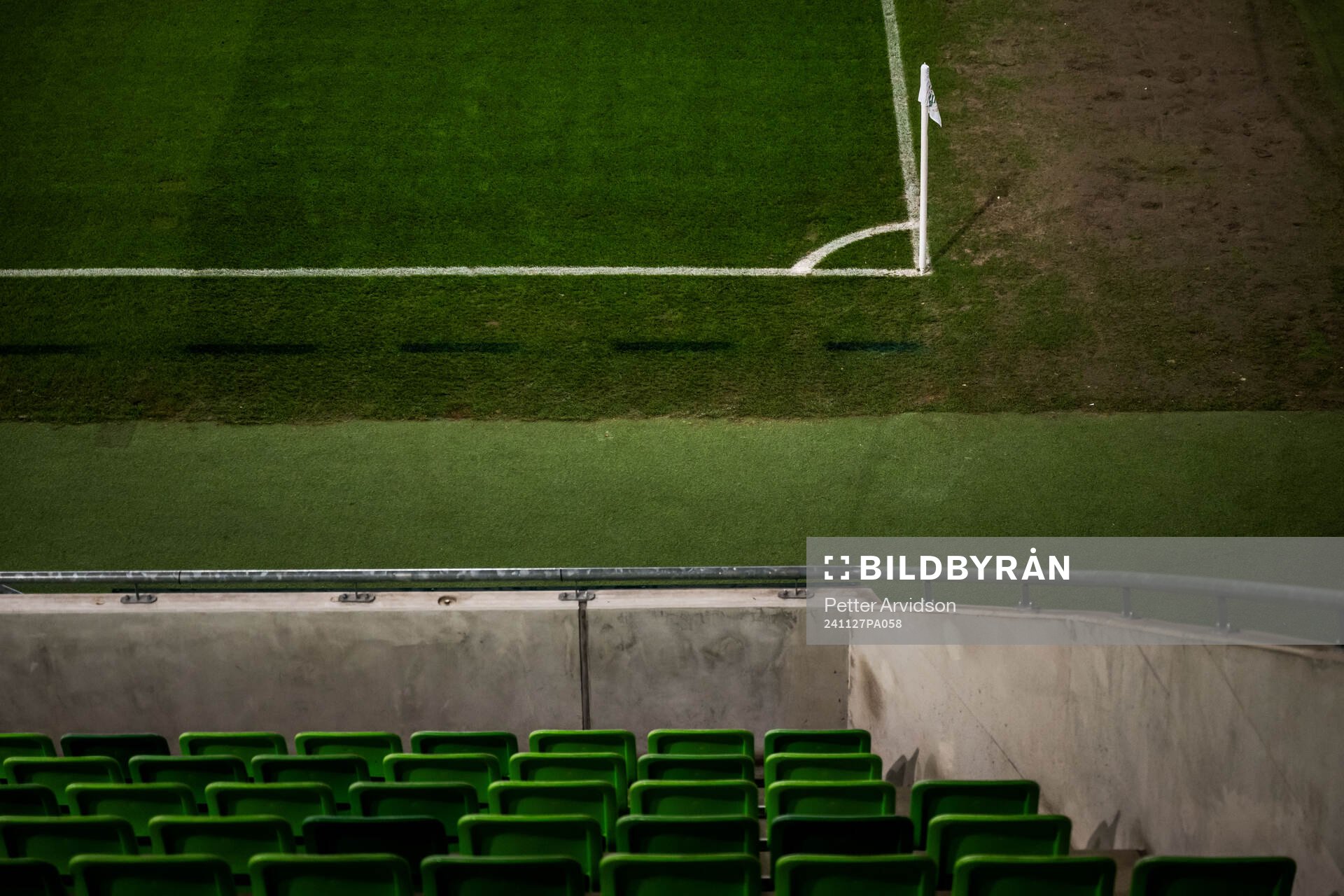 General view of Ferencvaros Stadium