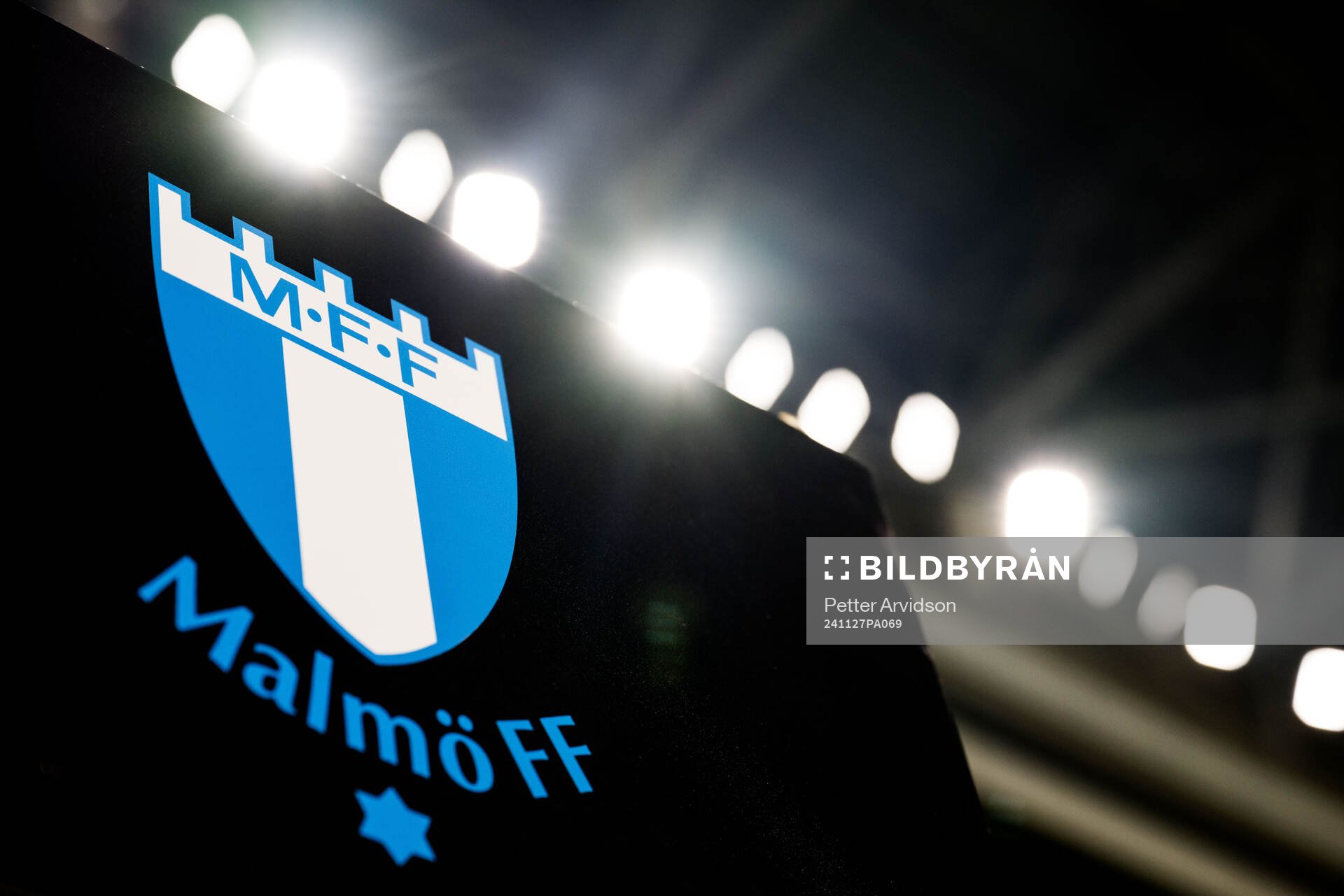 The logo of Malmö FF