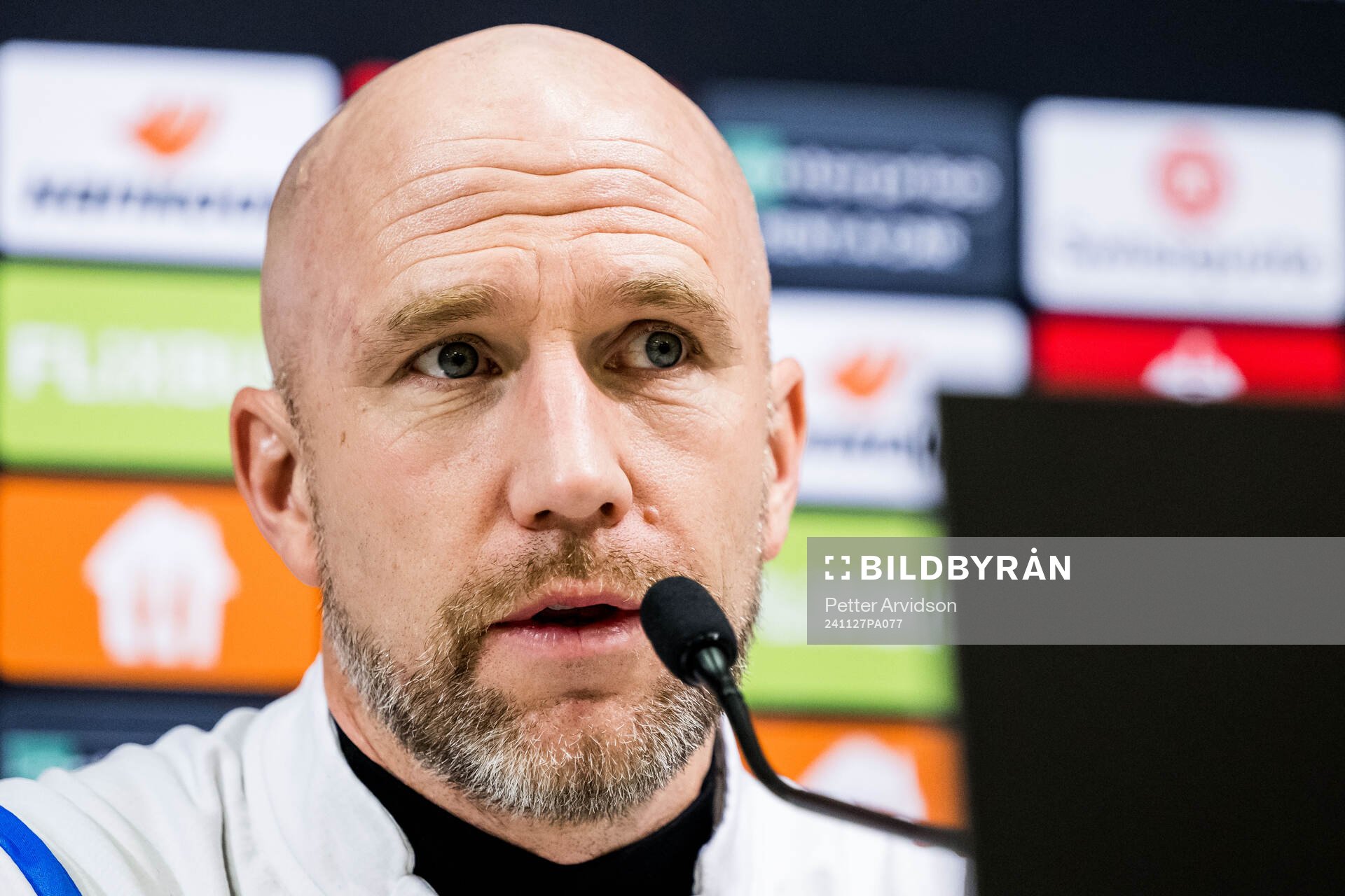 Head coach Henrik Rydström of Malmö FF