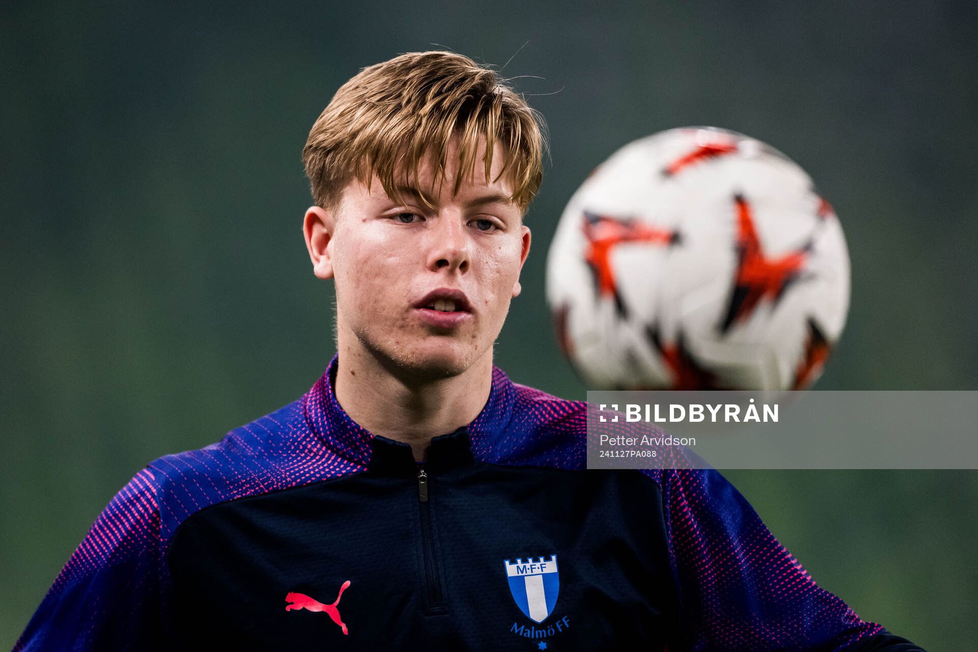 Nils Zätterström of Malmö FF