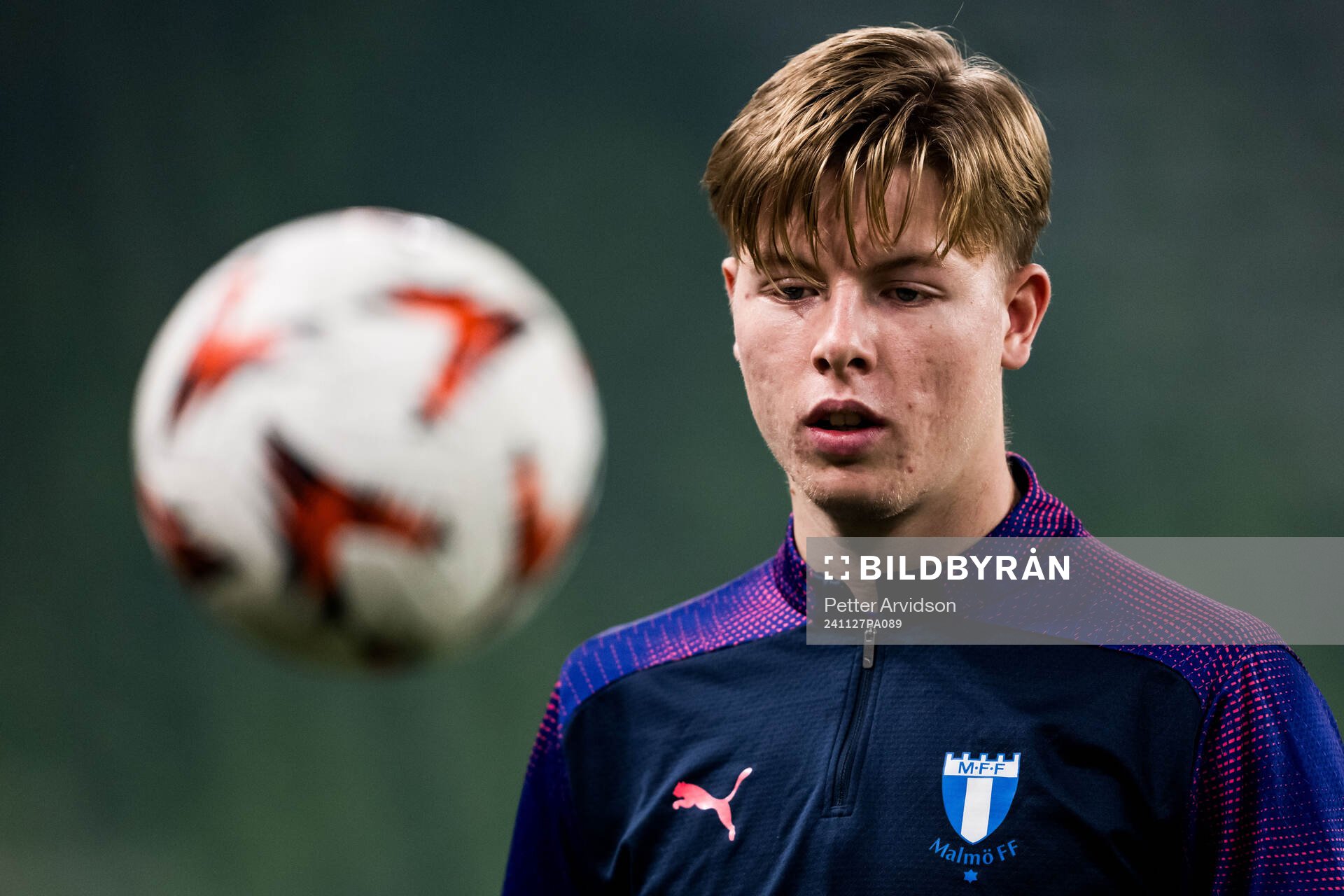 Nils Zätterström of Malmö FF