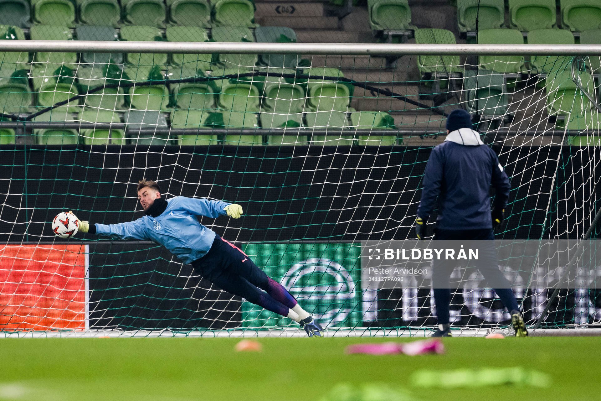 Goalkeeper Ricardo Friedrich of Malmö FF