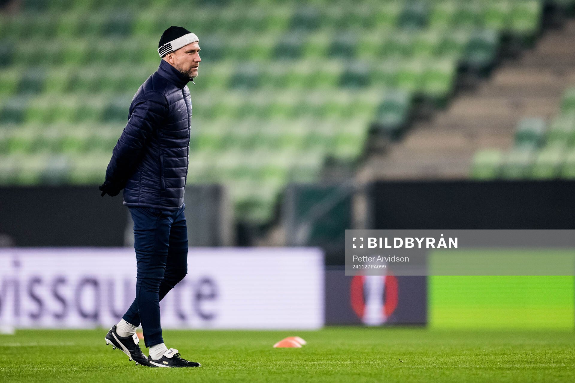 Head coach Henrik Rydström of Malmö FF