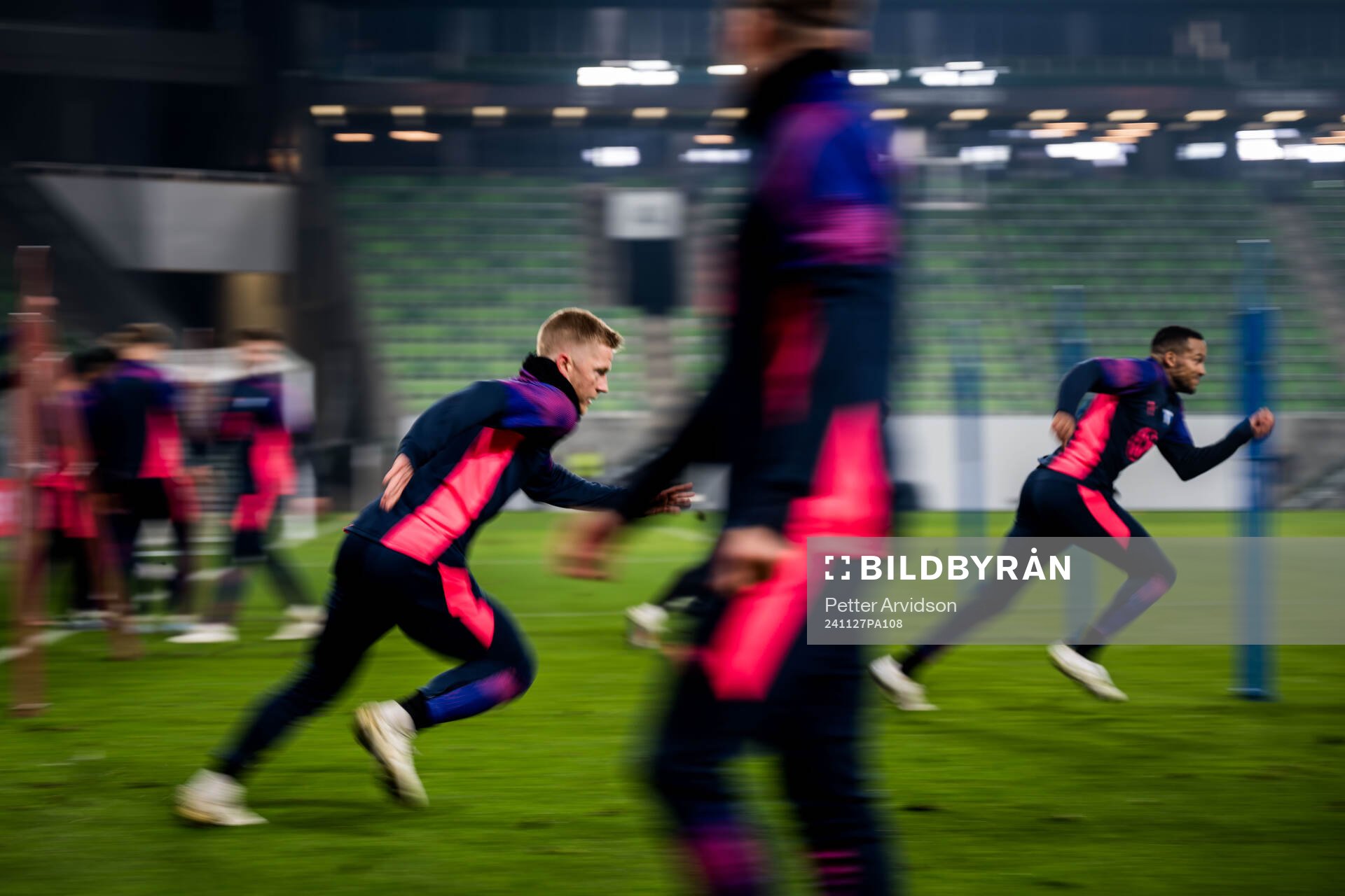 Anders Christiansen and Martin Olsson of Malmö FF