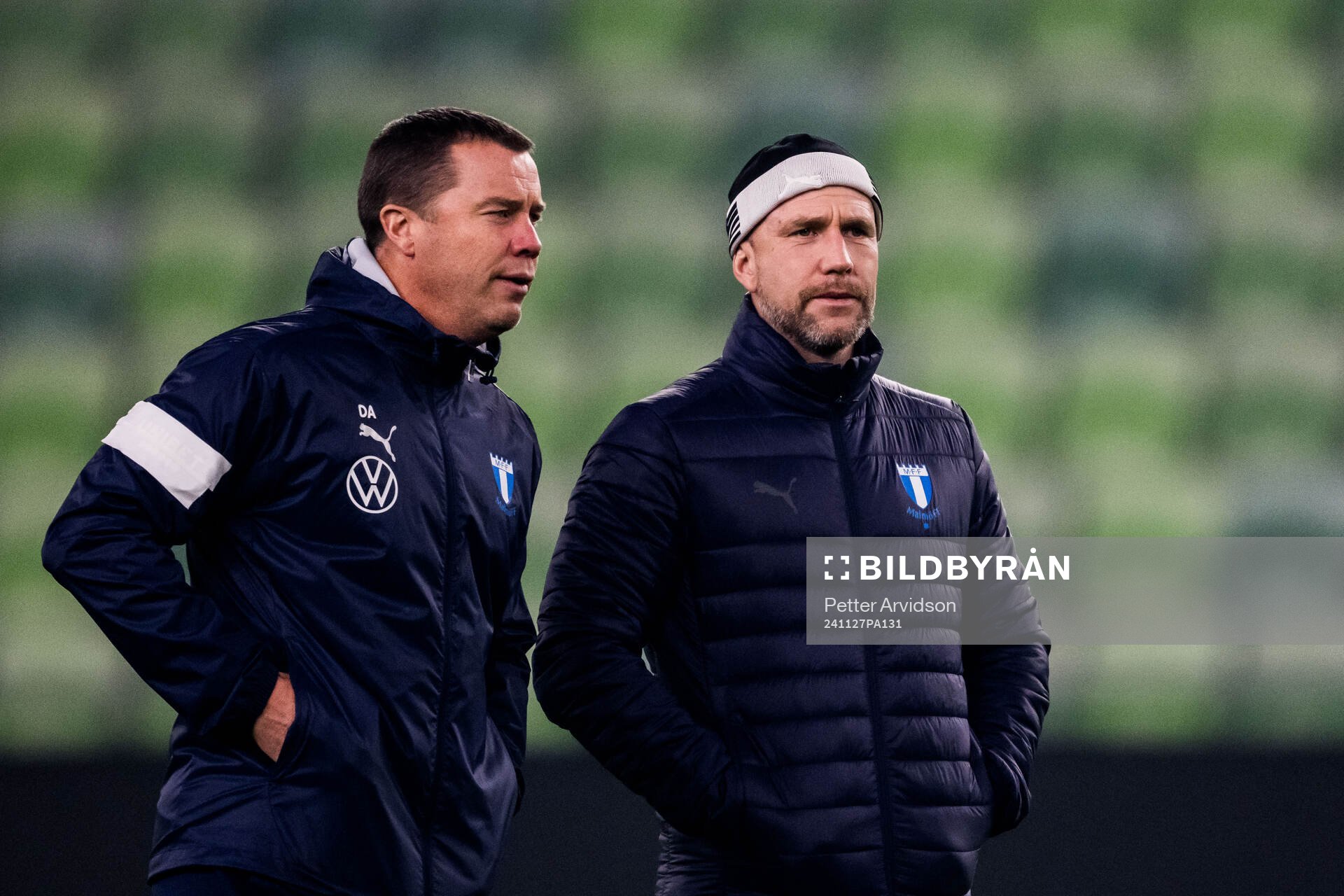 Sports director Daniel Andersson and Head coach Henrik