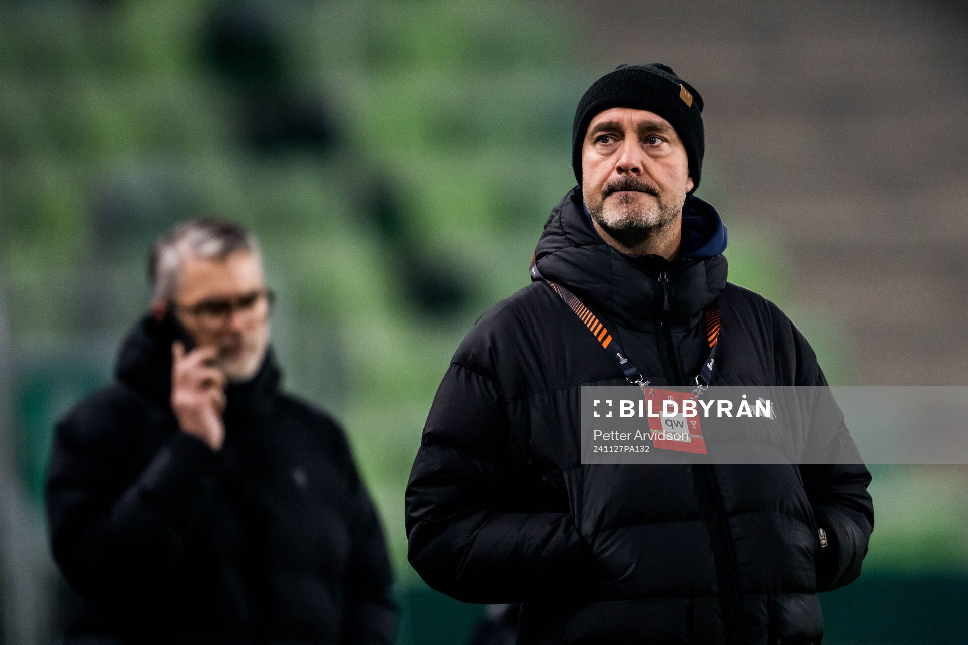 Peter Narbe, head of security at Malmö FF