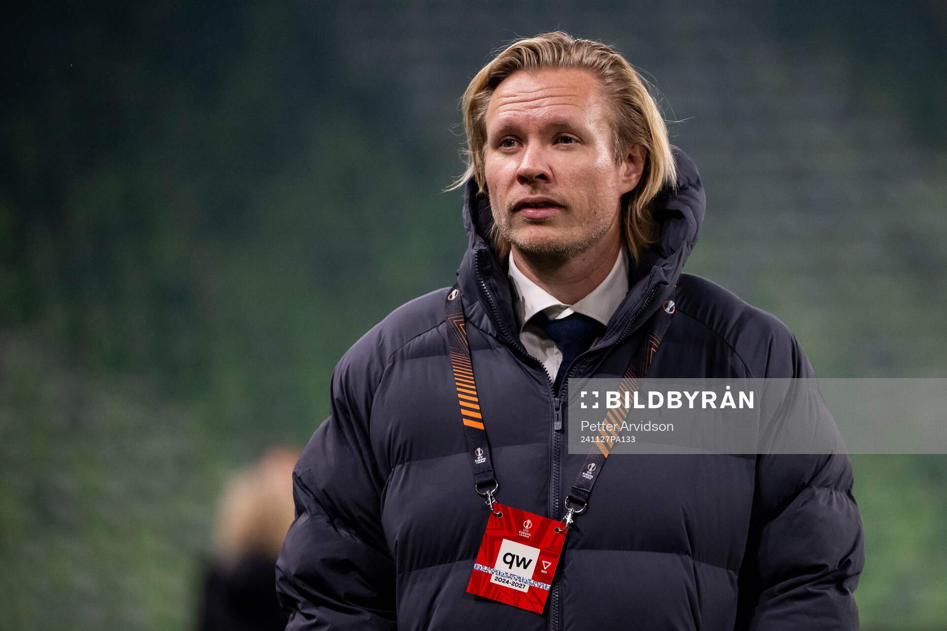 Hjalmar Steenberg, press officer of Malmö FF