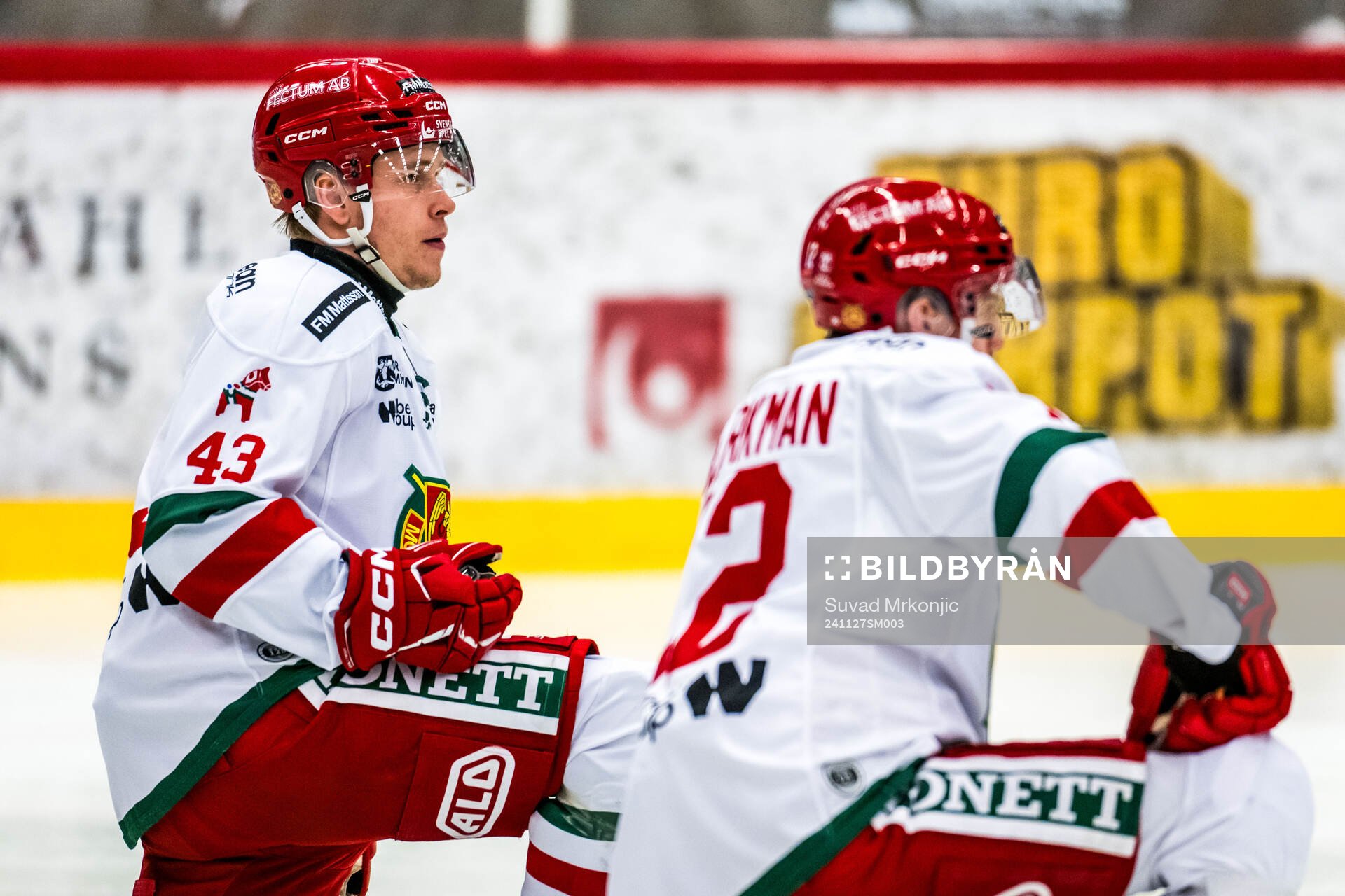 Moras Oskar Asplund och Filip Björkman