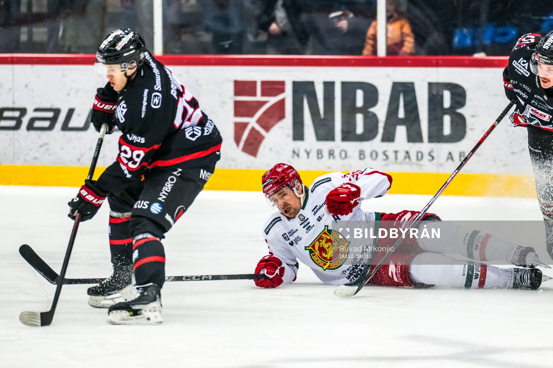 Nybros Louis Boudon och Moras Kristoffer Gunnarsson