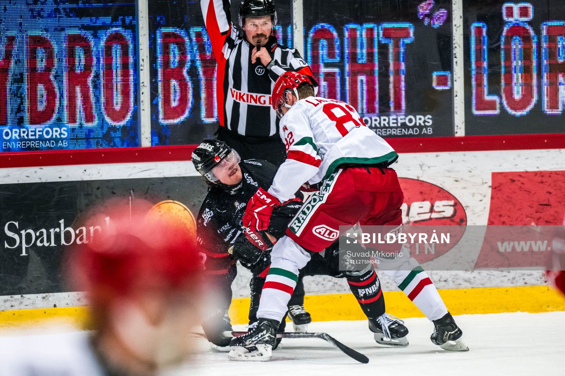 Nybros Elias Stenman och Moras Roope Laavainen