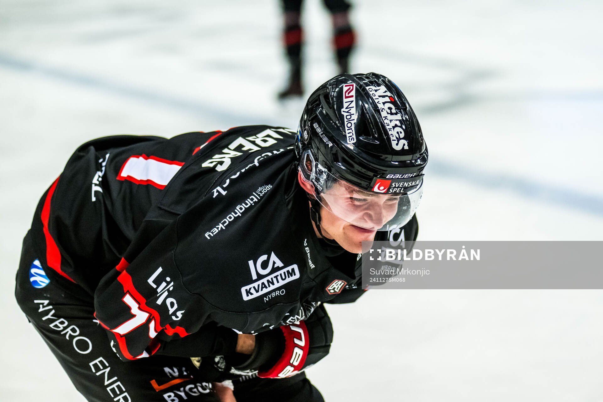 Nybros Hannes Hellberg har ont