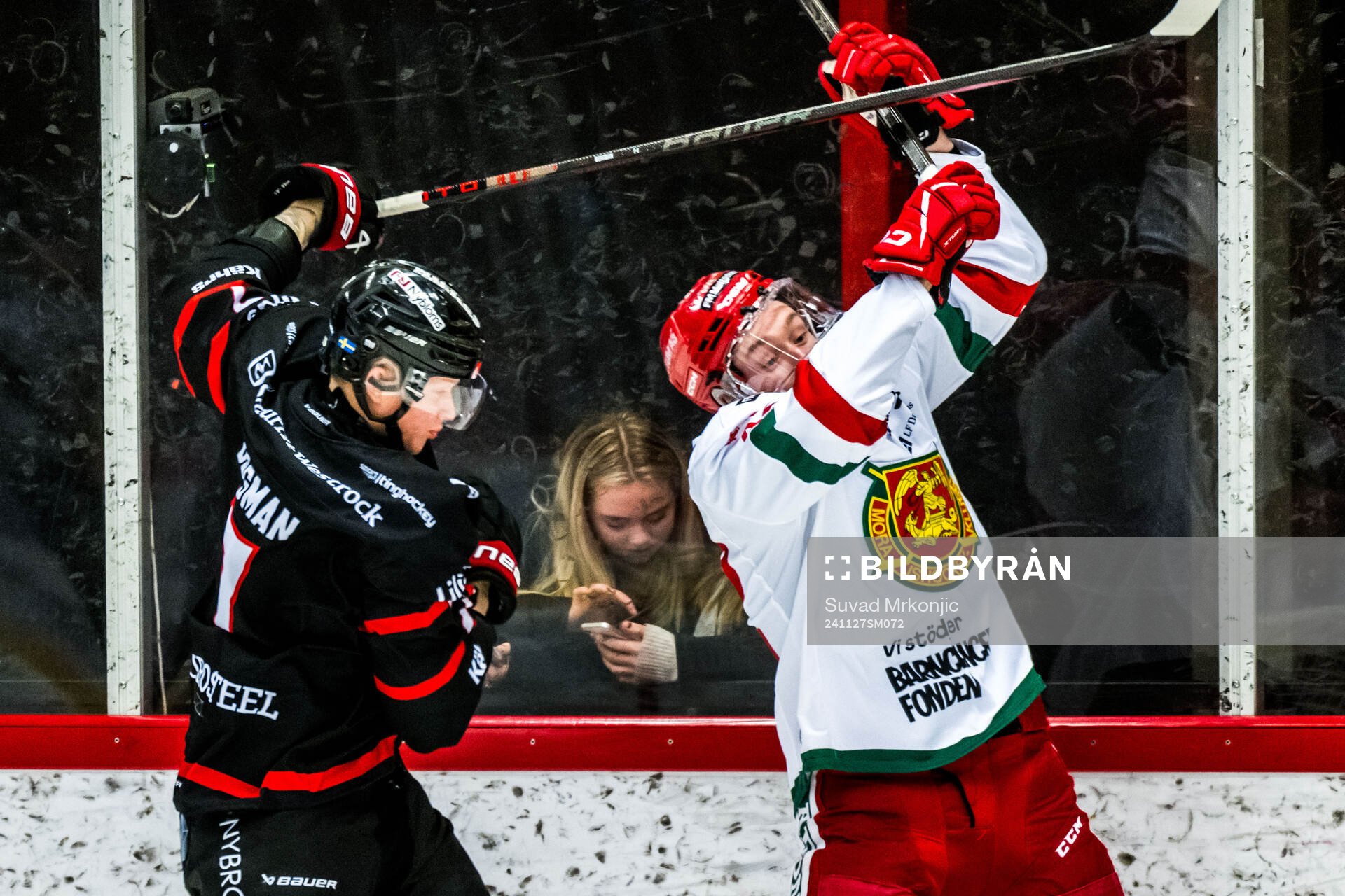 Nybros Julius Bergman och Moras Kalle Kratz