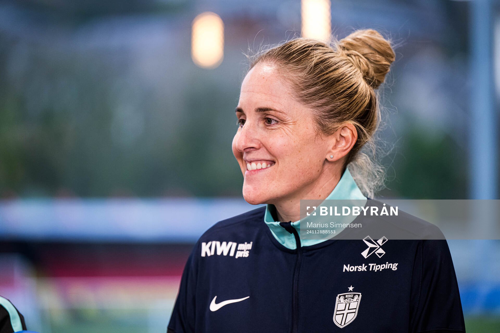 Gemma Grainger, head coach of the Norwegian women's
