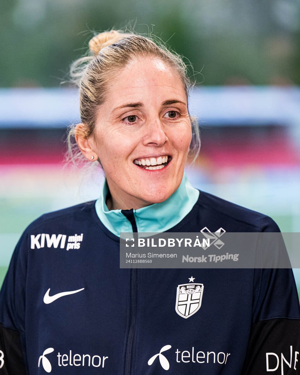 Gemma Grainger, head coach of the Norwegian women's
