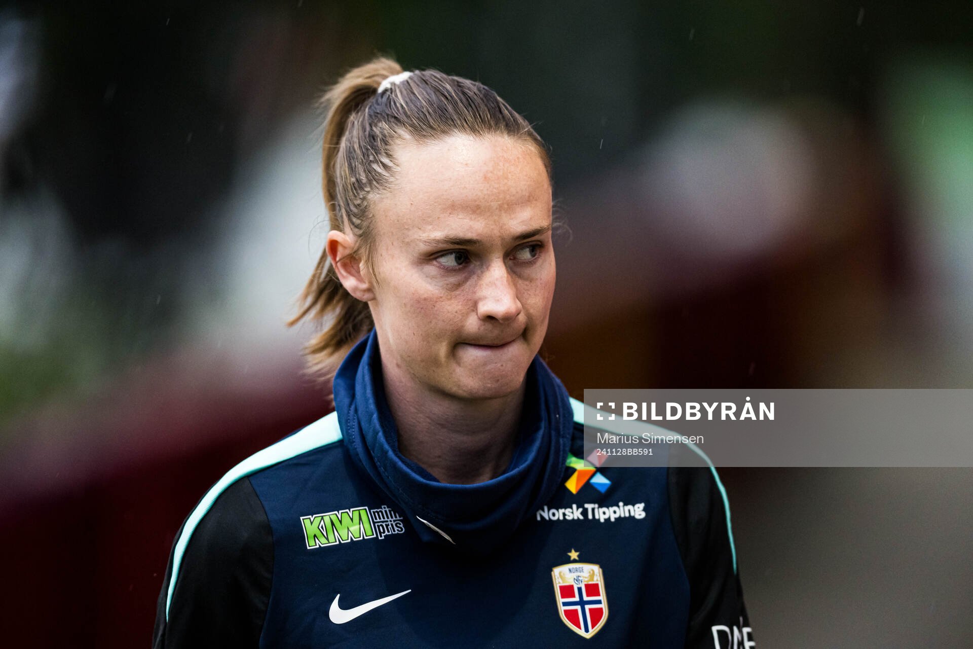 Caroline Graham Hansen of the Norwegian women's national