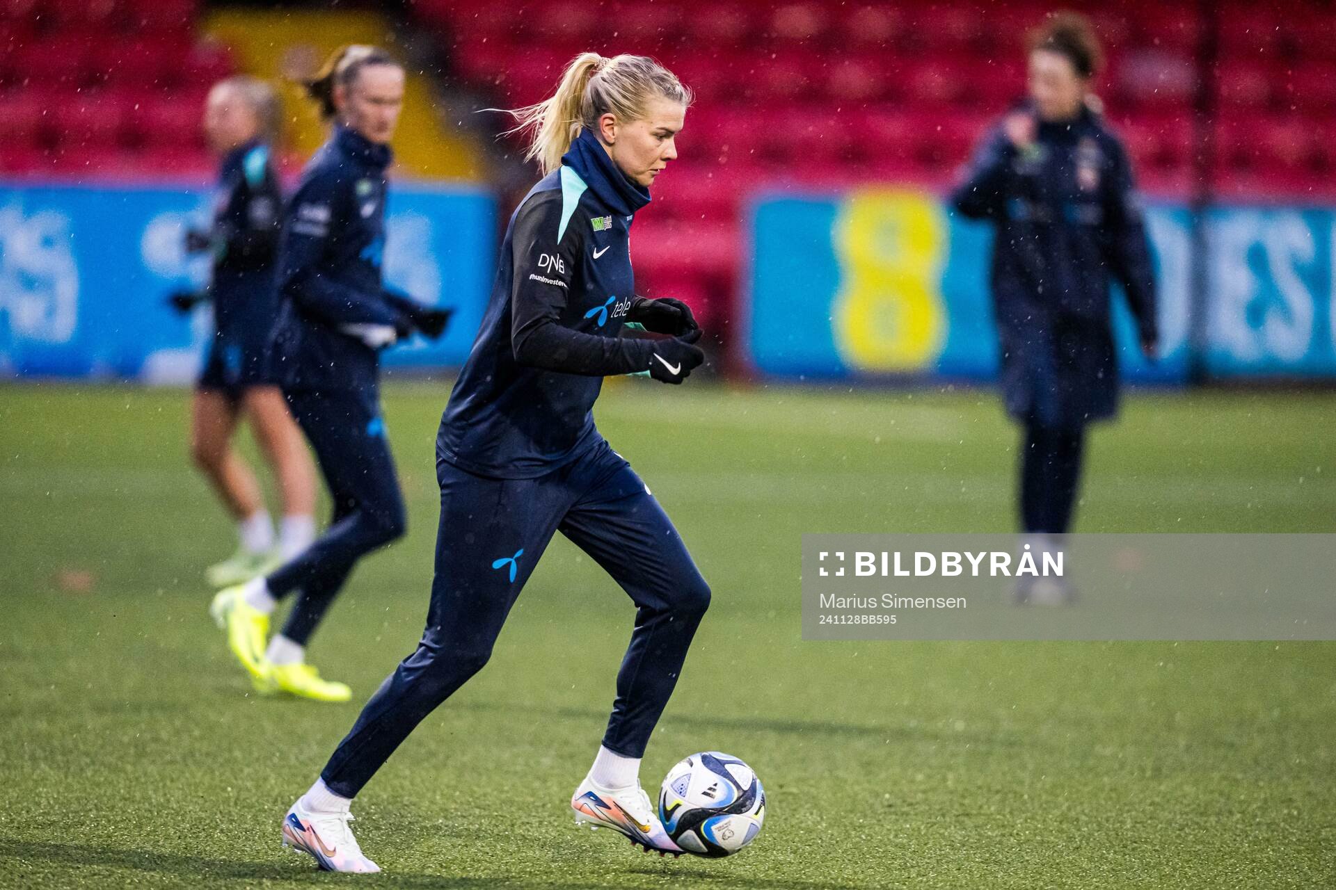 Ada Hegerberg of the Norwegian women's national football