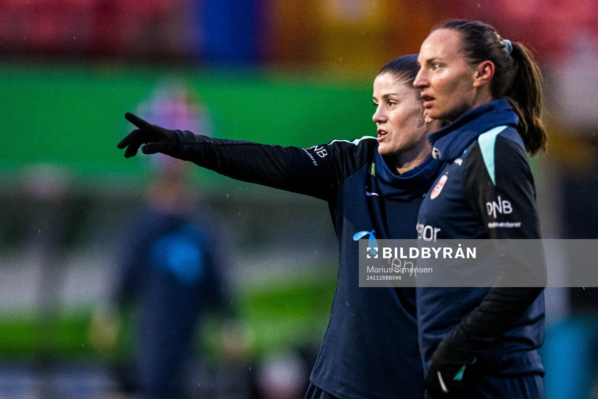 Maren Mjelde of the Norwegian women's national football team