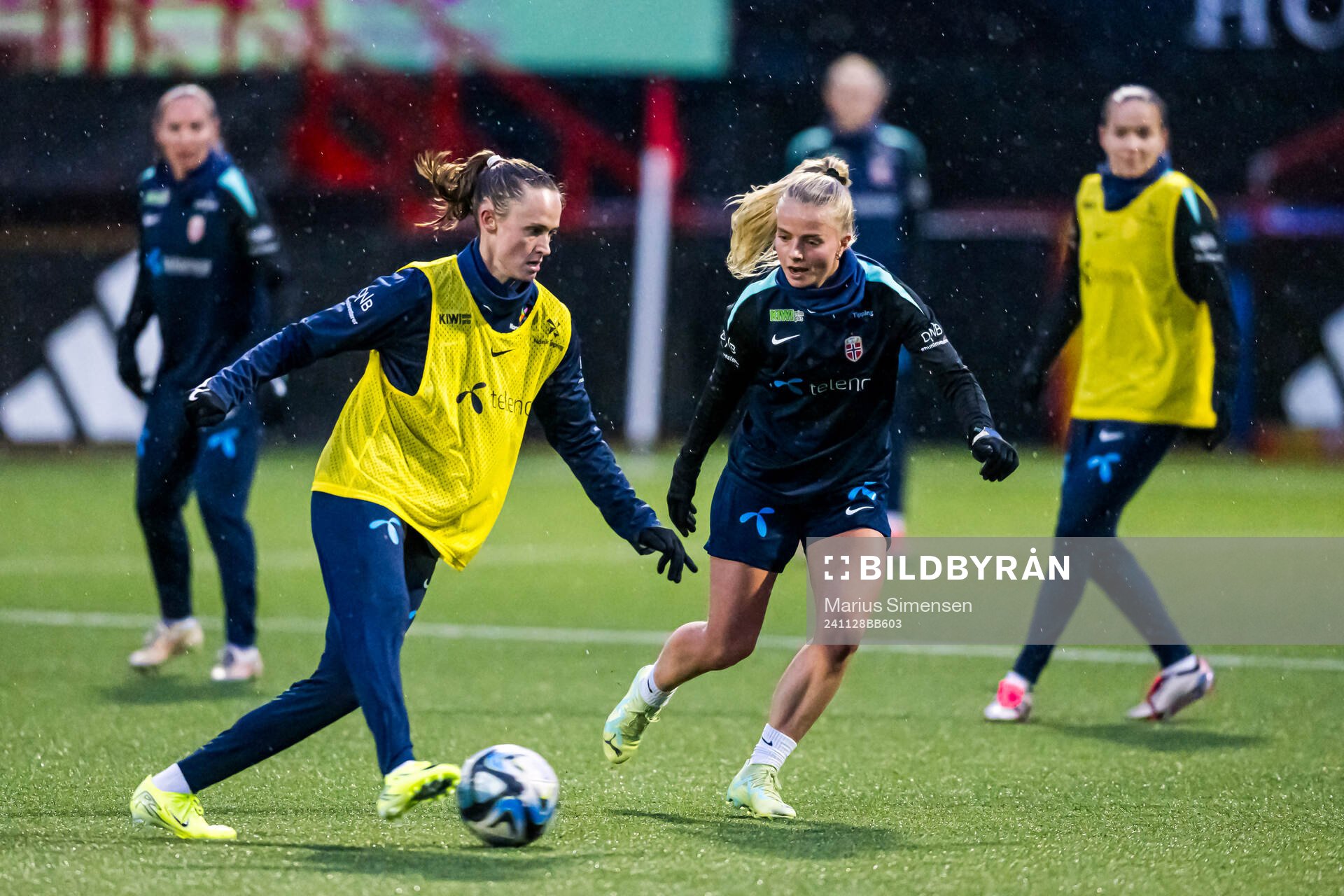 Caroline Graham Hansen of the Norwegian women's national
