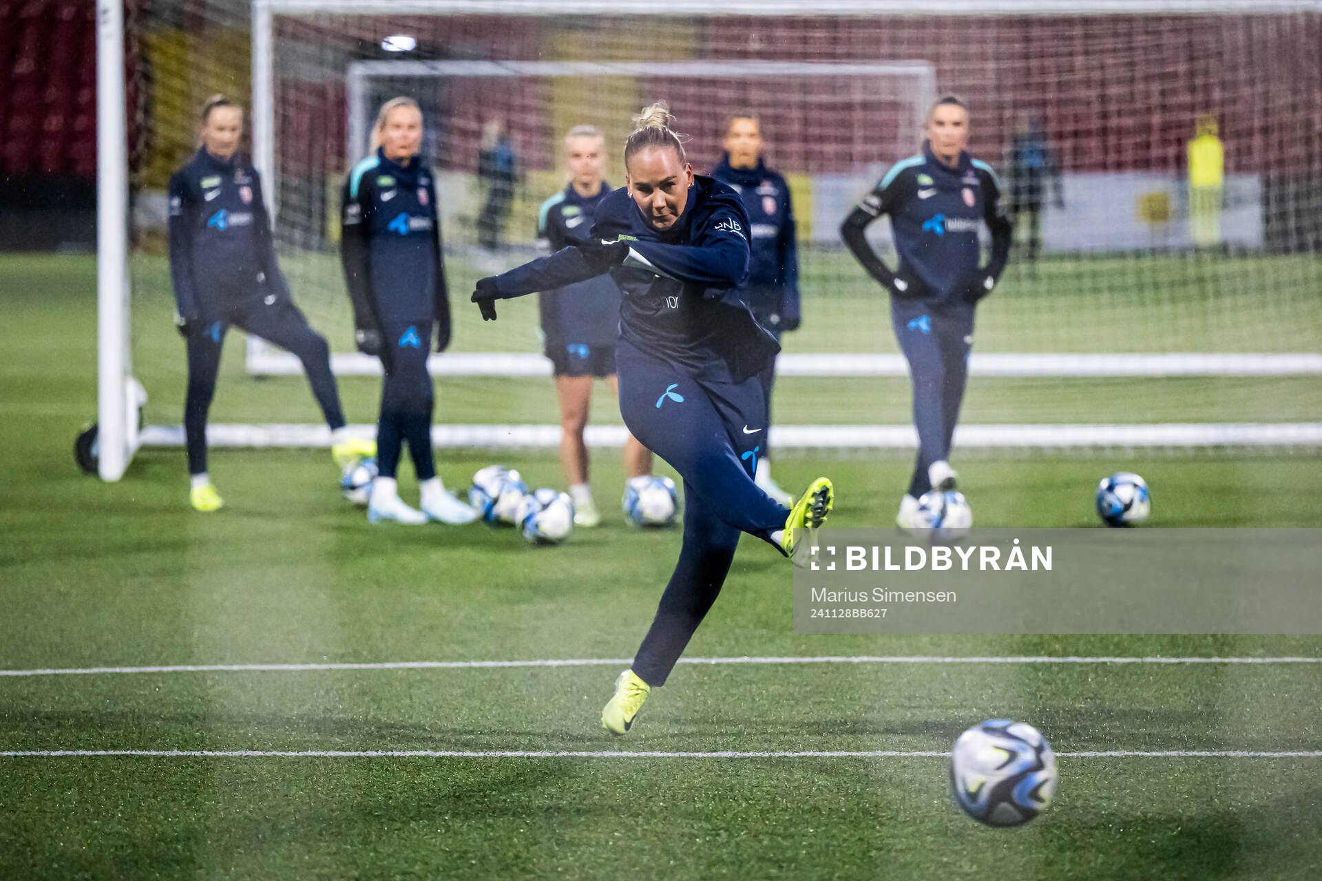 Cathinka Friis Tandberg of the Norwegian women's national