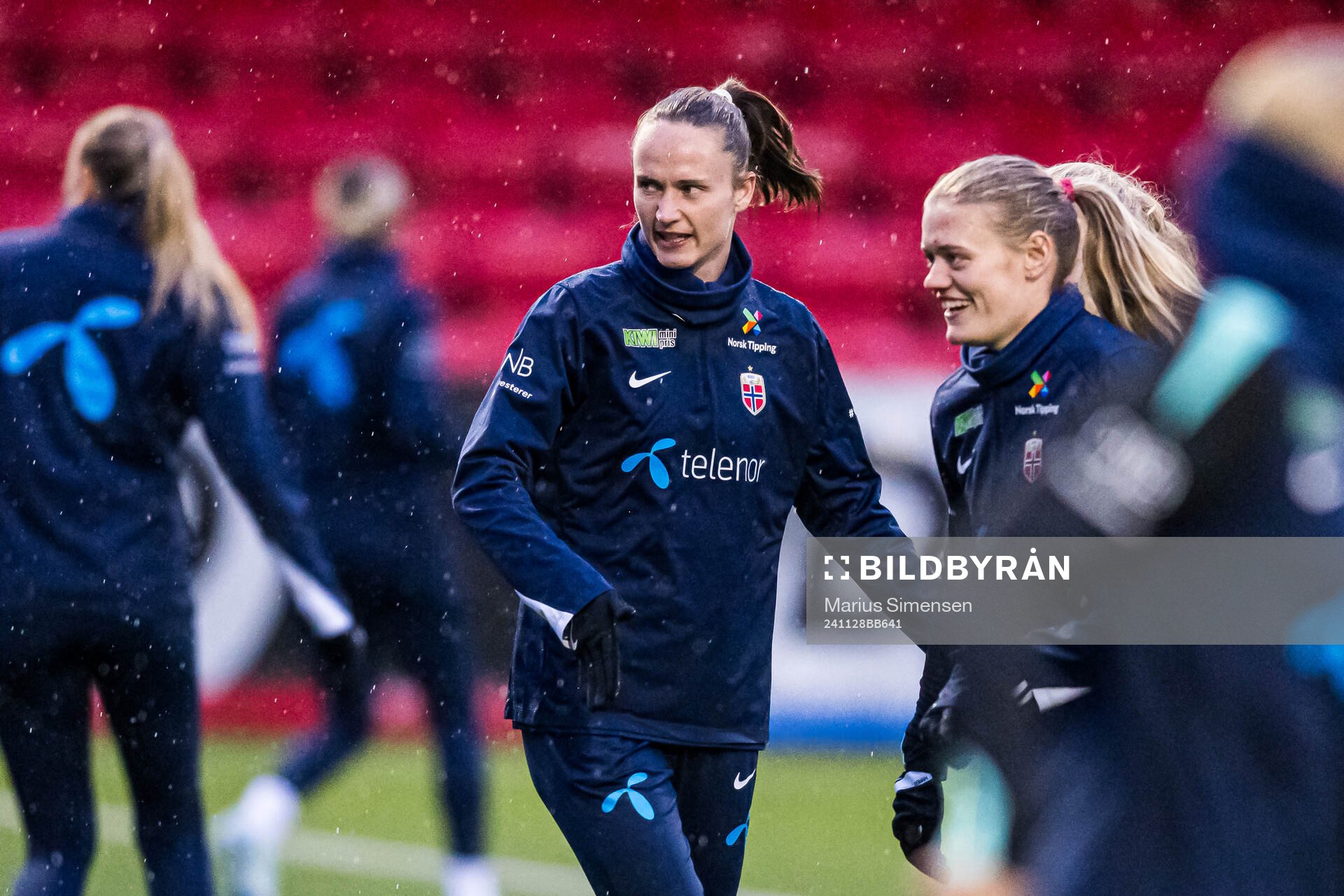 Caroline Graham Hansen of the Norwegian women's national