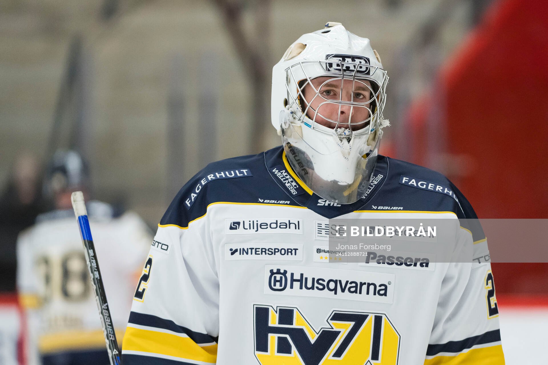 HV71s målvakt Filip Karlsson