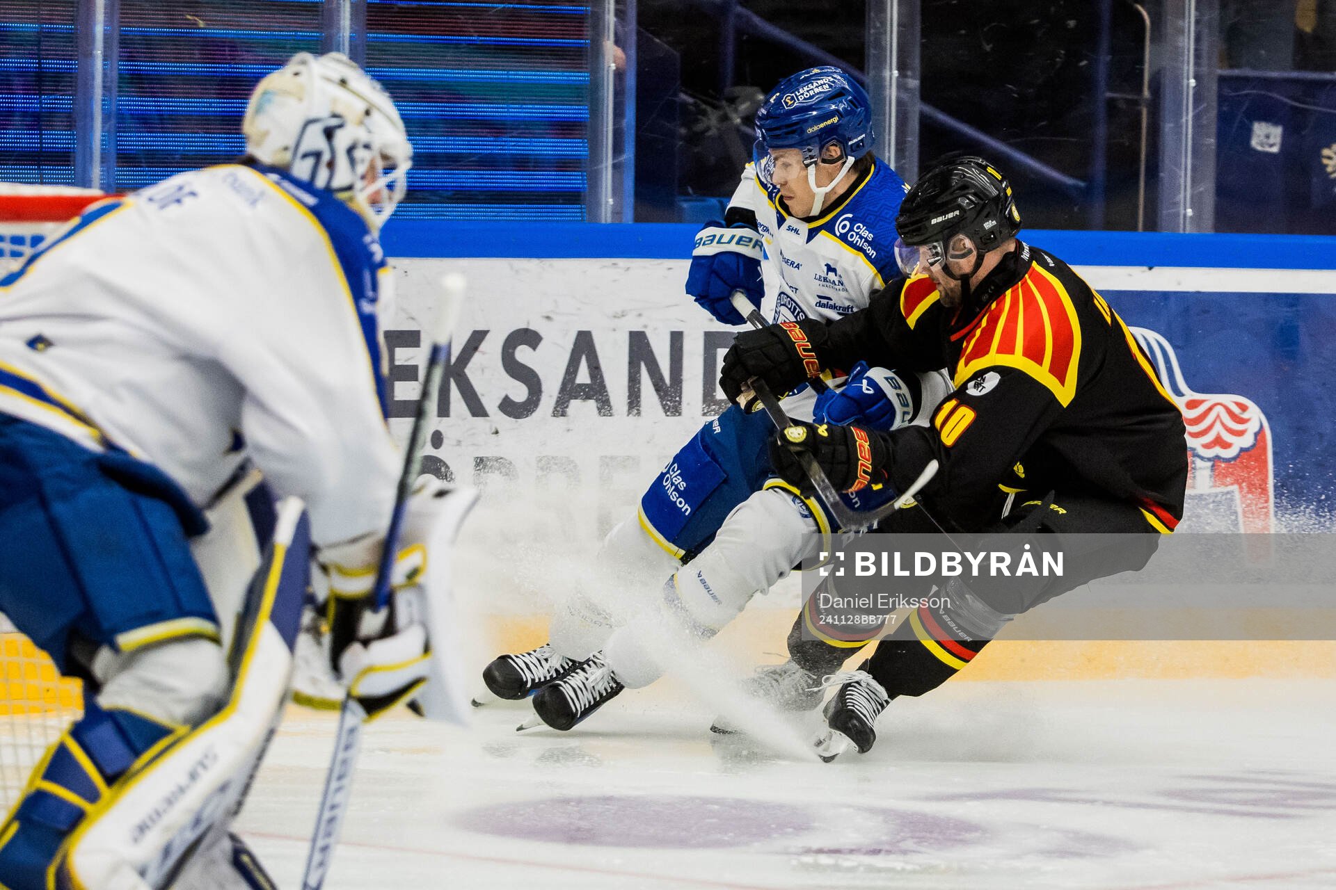 Leksands Alexander Lundqvist och Brynäs Johan Larsson