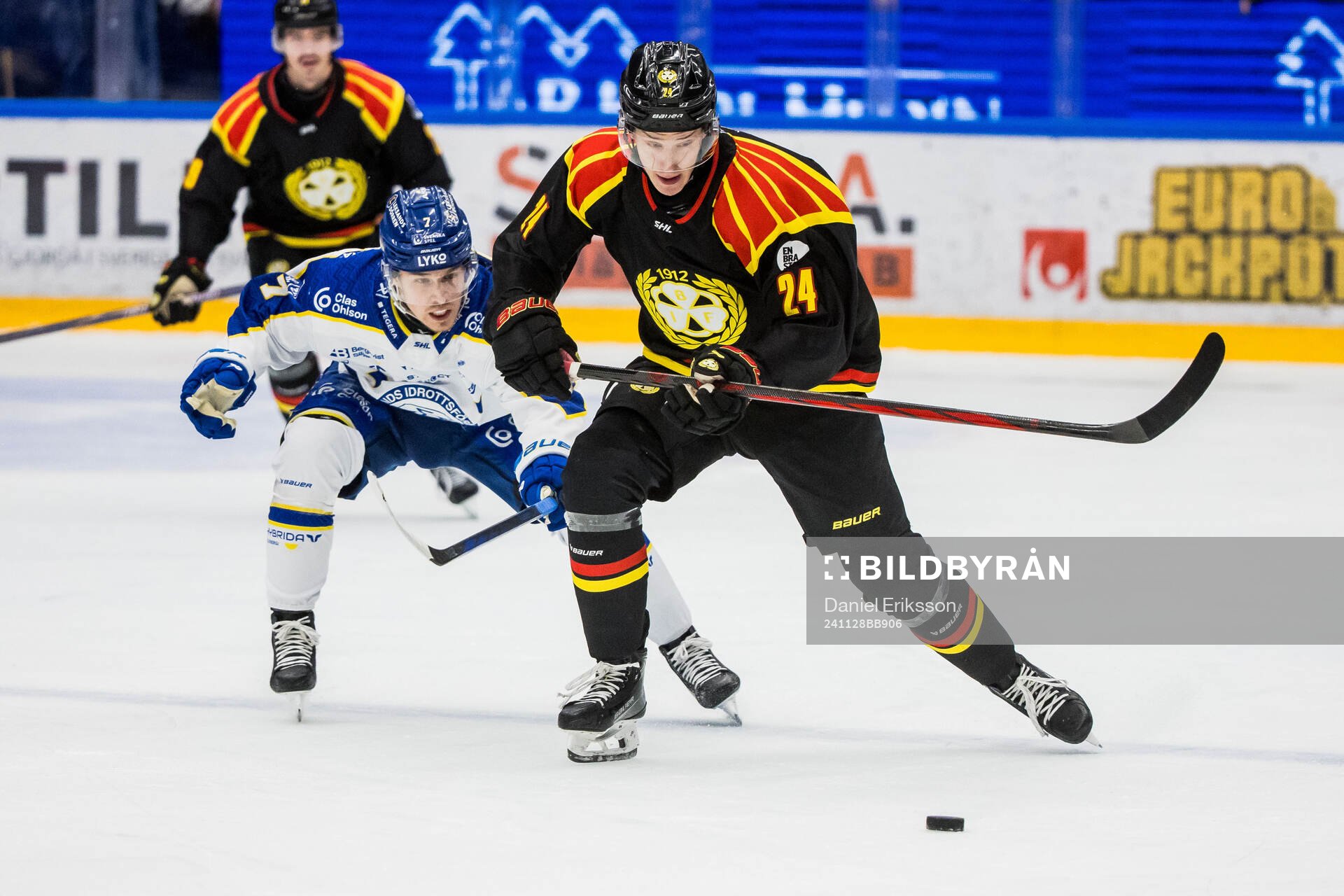 Leksands Marcus Karlberg och Brynäs Linus Lindblom