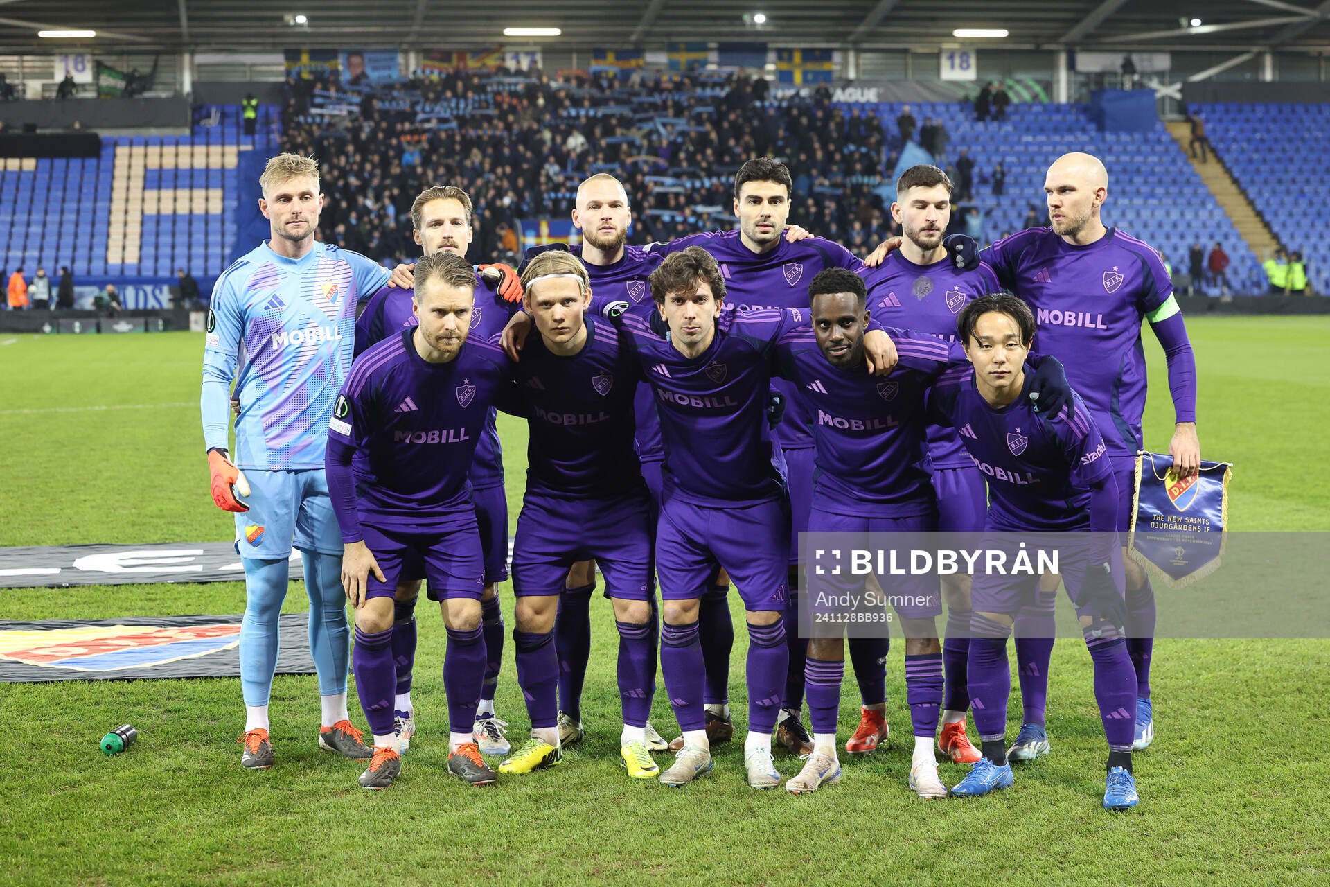 The starting eleven of Djurgården