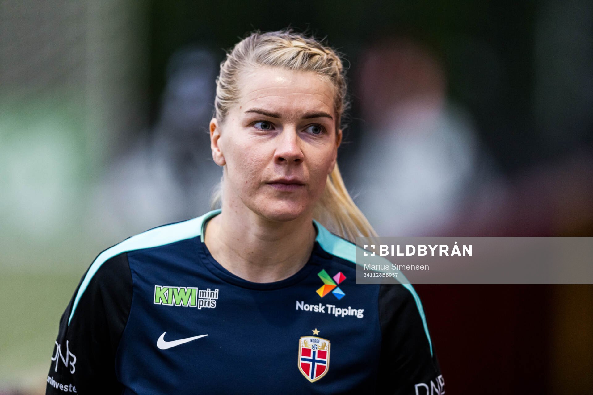 Ada Hegerberg of the Norwegian women's national football