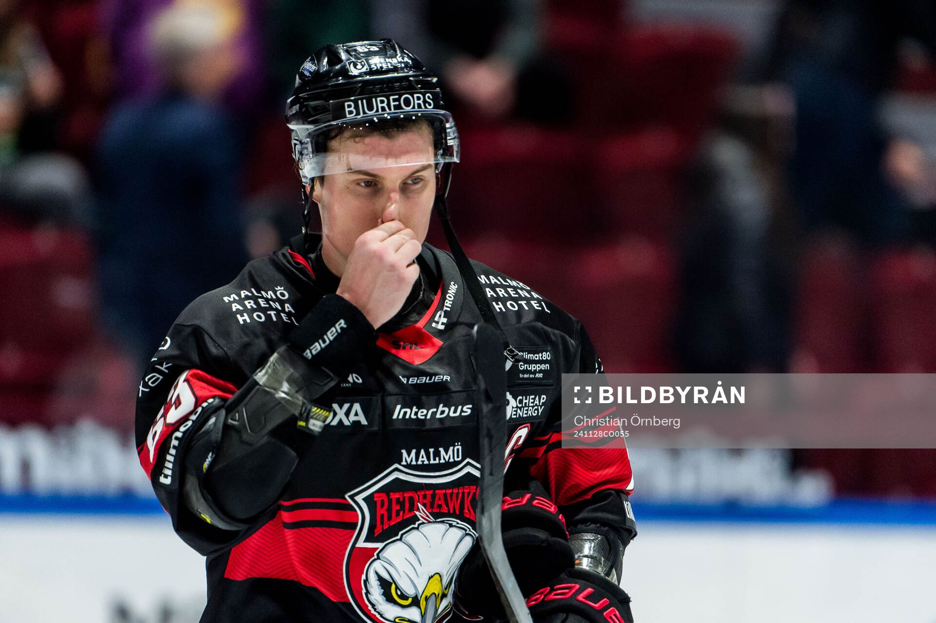 Malmö Redhawks Fredrik Händemark deppar