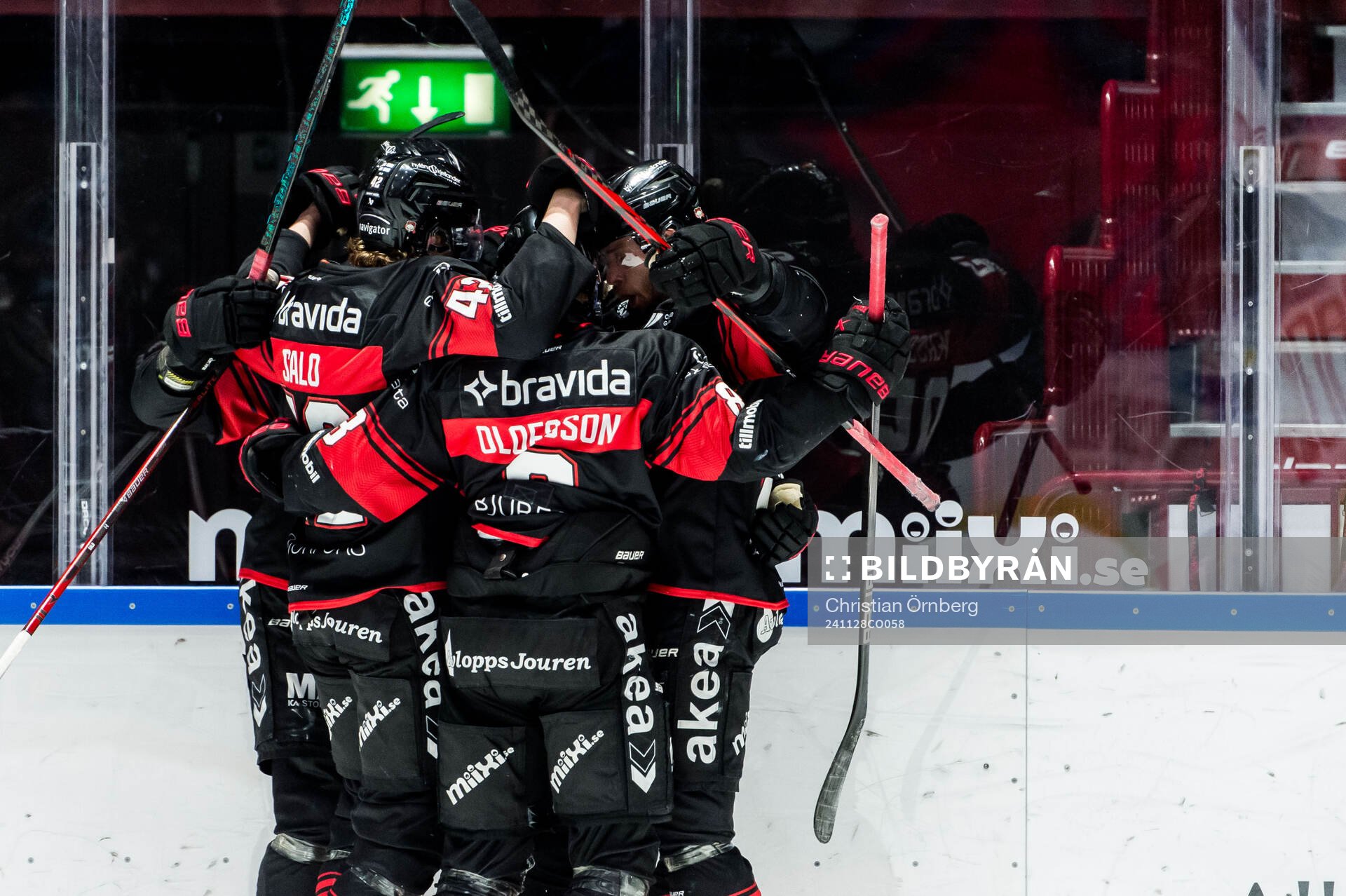 Malmö Redhawks Henrik Haapala jublar